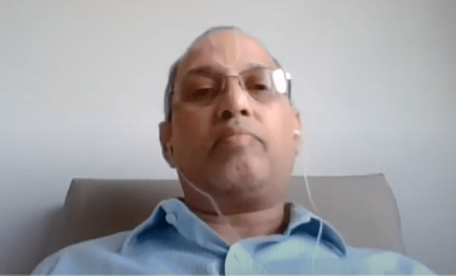 Dr V.R. Narasimhan, Dean, National Institute of Securities Market, speaks on ‘Stewardship Code’, on November 26, 2020.