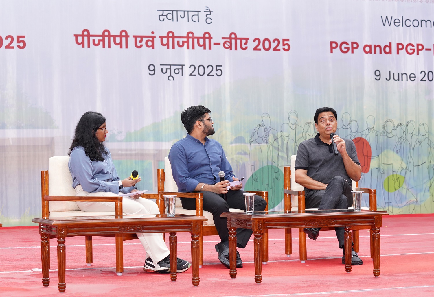 Fireside Chat with Guest speaker, Mr. Ronnie Screwvala. 