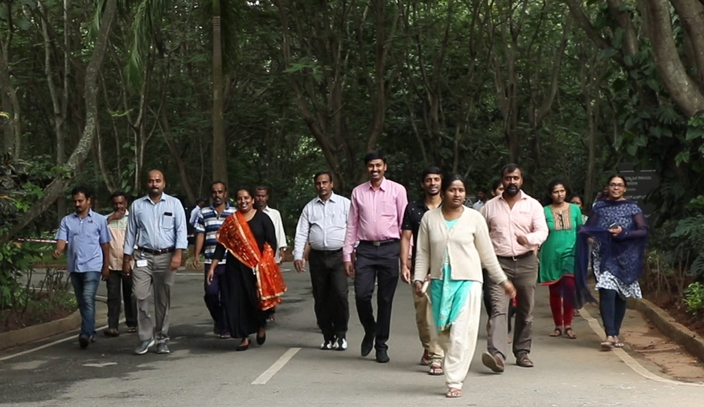 IIMB celebrates the launch of ‘Fit India’ with pledge-taking and a walkathon on campus on August 29