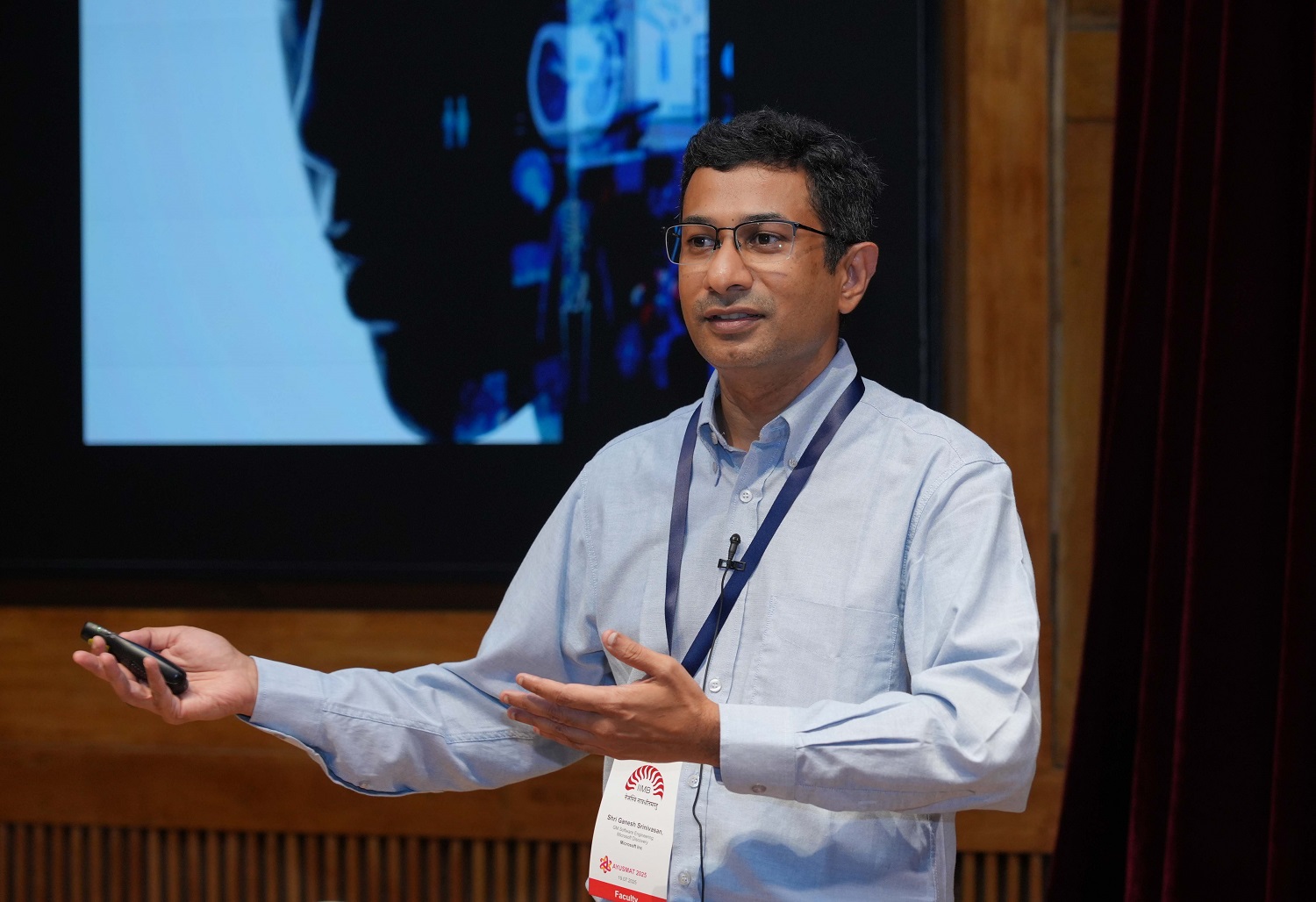 Ganesh Srinivasan, GM, Microsoft, talks about the rapid acceleration in Gen-AI capability during his session on ‘AI in Healthcare: Technology Perspective’.
