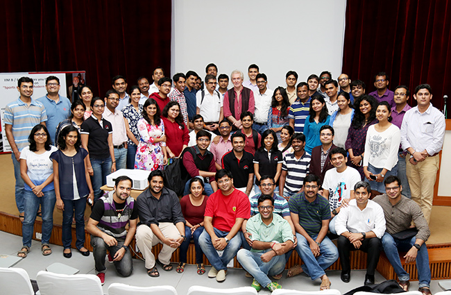 Seminar on 'Sports and Arts in Modern India' by Tom Alter at IIMB as a Part of EPGP Seminar Series