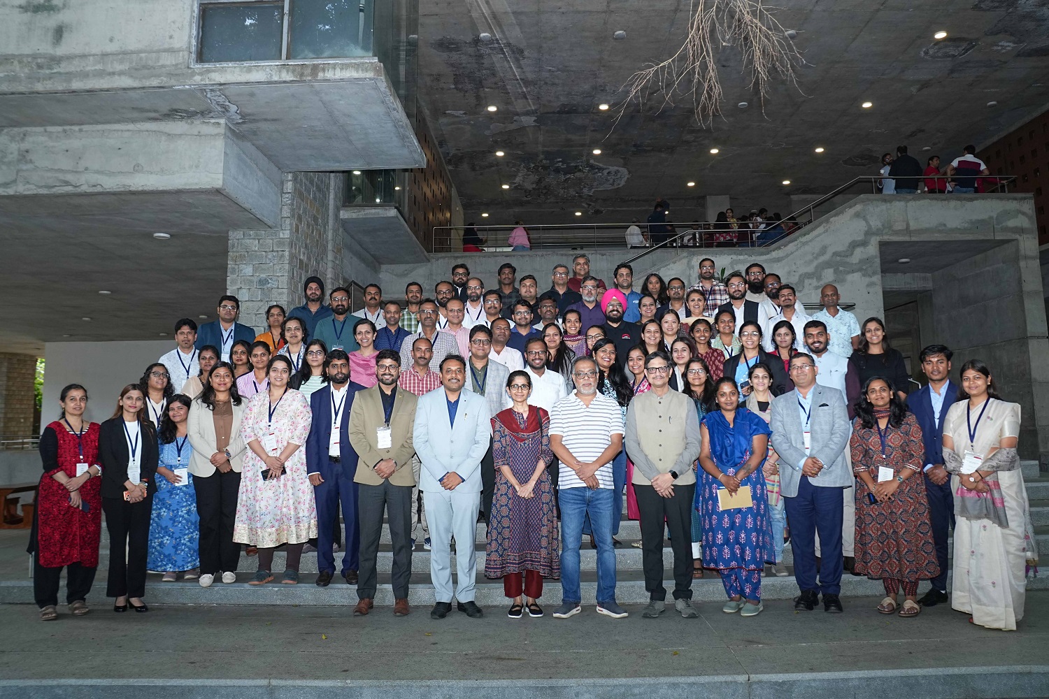 A group picture from the Valedictory of Winter Research Methodology Workshop 2025, hosted by the Research and Publications Office at IIMB