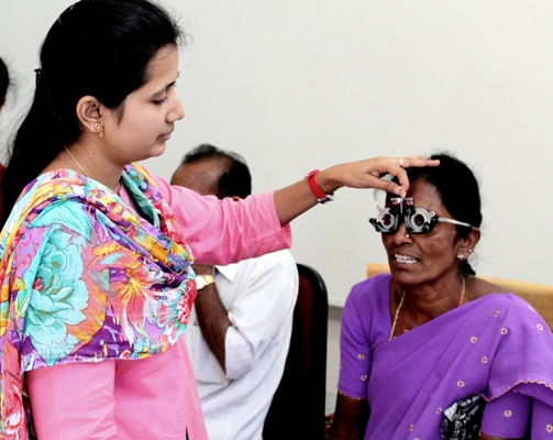 Foot and eye camps at IIMB usher in hope for needy