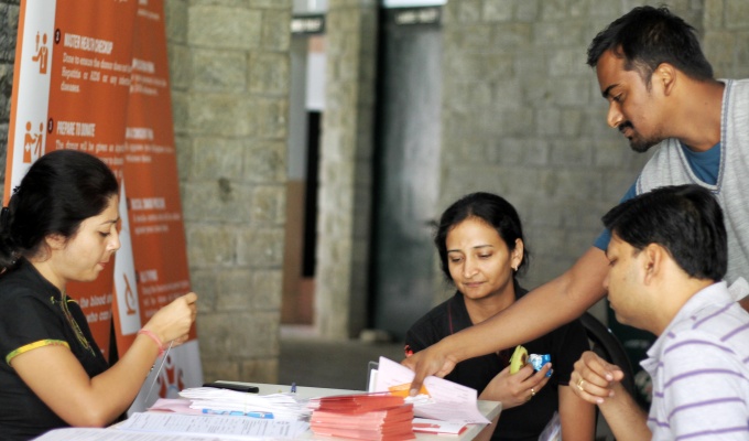 Blood donation camp at IIMB records all-time high of 173 donations