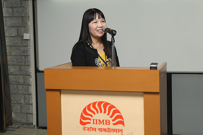 Over 20 students from Vietnam National University visit IIMB on exchange program