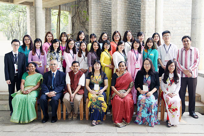 Over 20 students from Vietnam National University visit IIMB on exchange program
