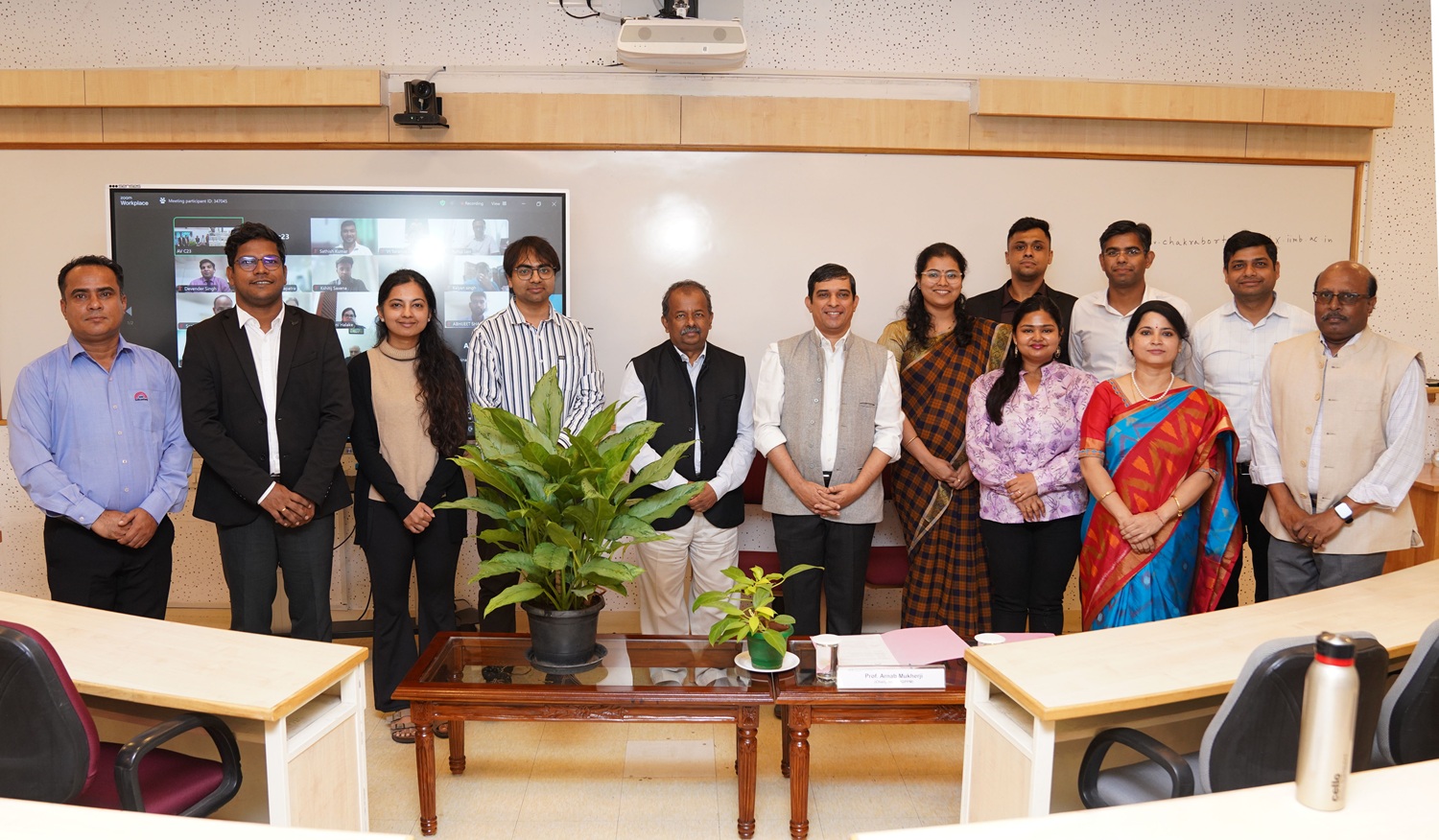 The inauguration of the 22nd batch of the Post Graduate Programme in Public Policy & Management (PGPPM) held in Classroom Q-101, via hybrid mode.