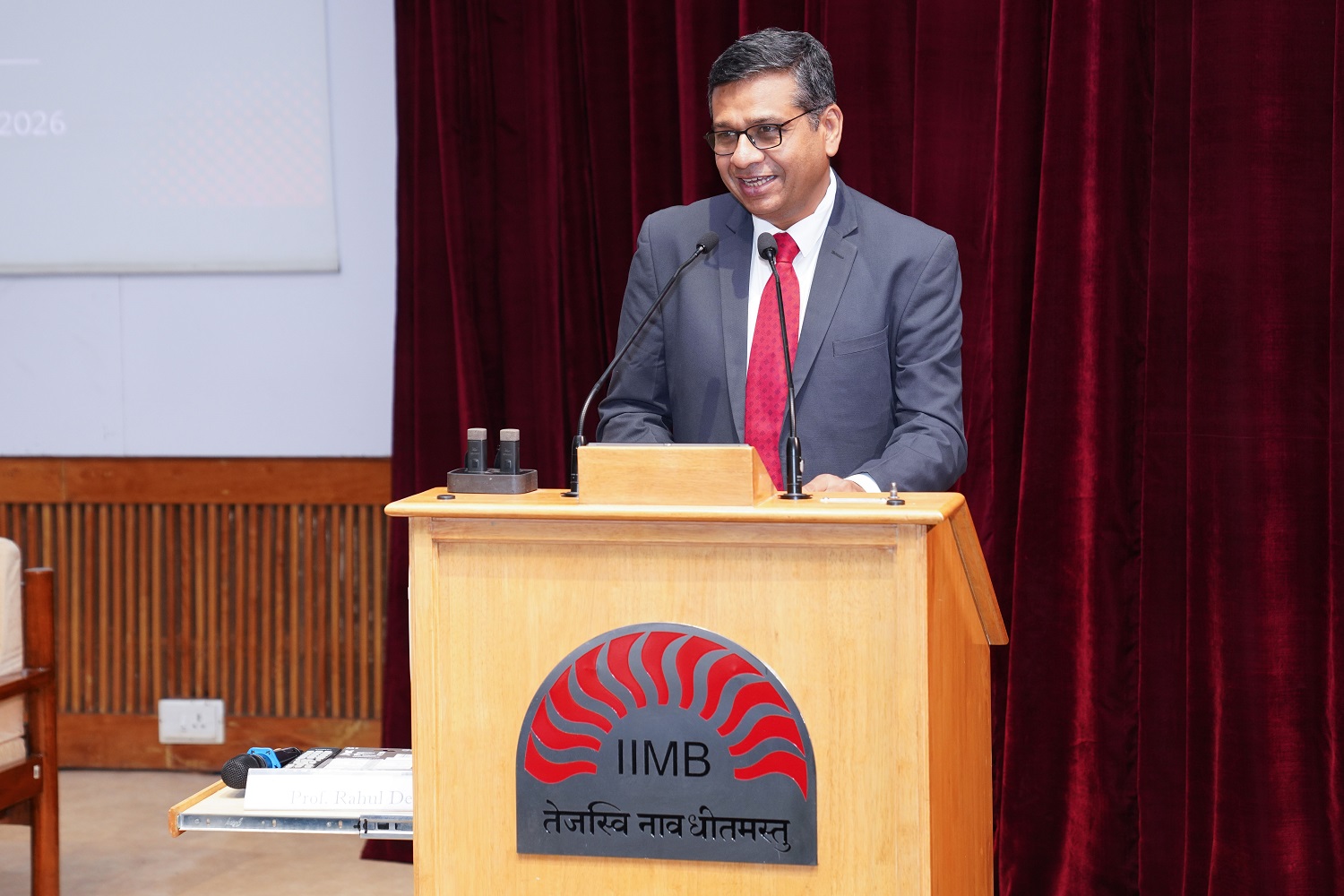 Chief Guest Jay Doshi, Managing Director, Corporate Units, Digital, and India at BT Group, alumni of IIMB’s PGSEM, delivered the keynote addresses.