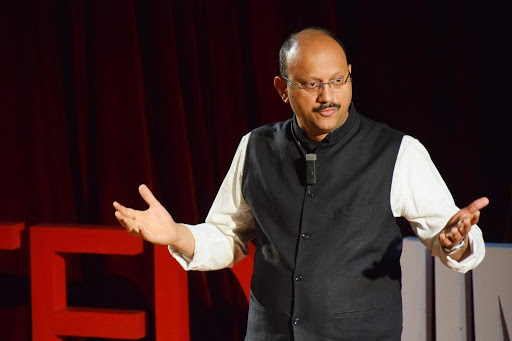 Madan Padaki, Co-founder and CEO, 1Bridge, speaks on ‘From Huts to Heaven – The Ruban Phenomenon’, at the TEDxIIMBangalore event, on December 21, 2019.