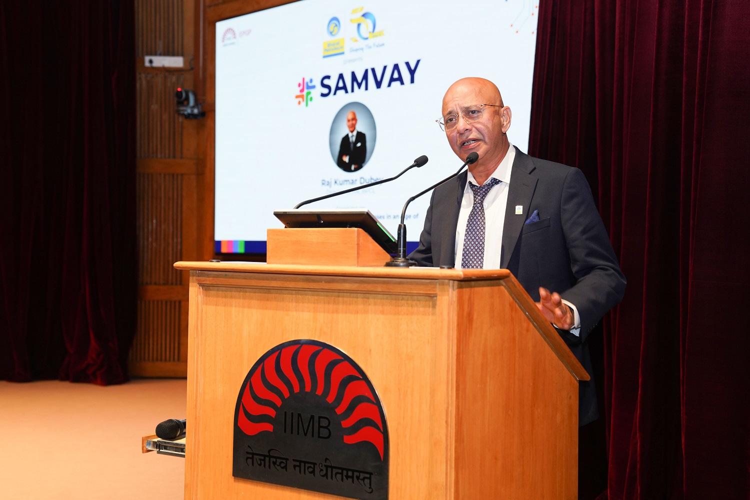 Mr. Raj Kumar Dubey, Director – HR, Bharat Petroleum Corporation Limited (BPCL), delivered the keynote address on ‘Breaking the Mold: Building Businesses in an Age of Continuous Disruption’.