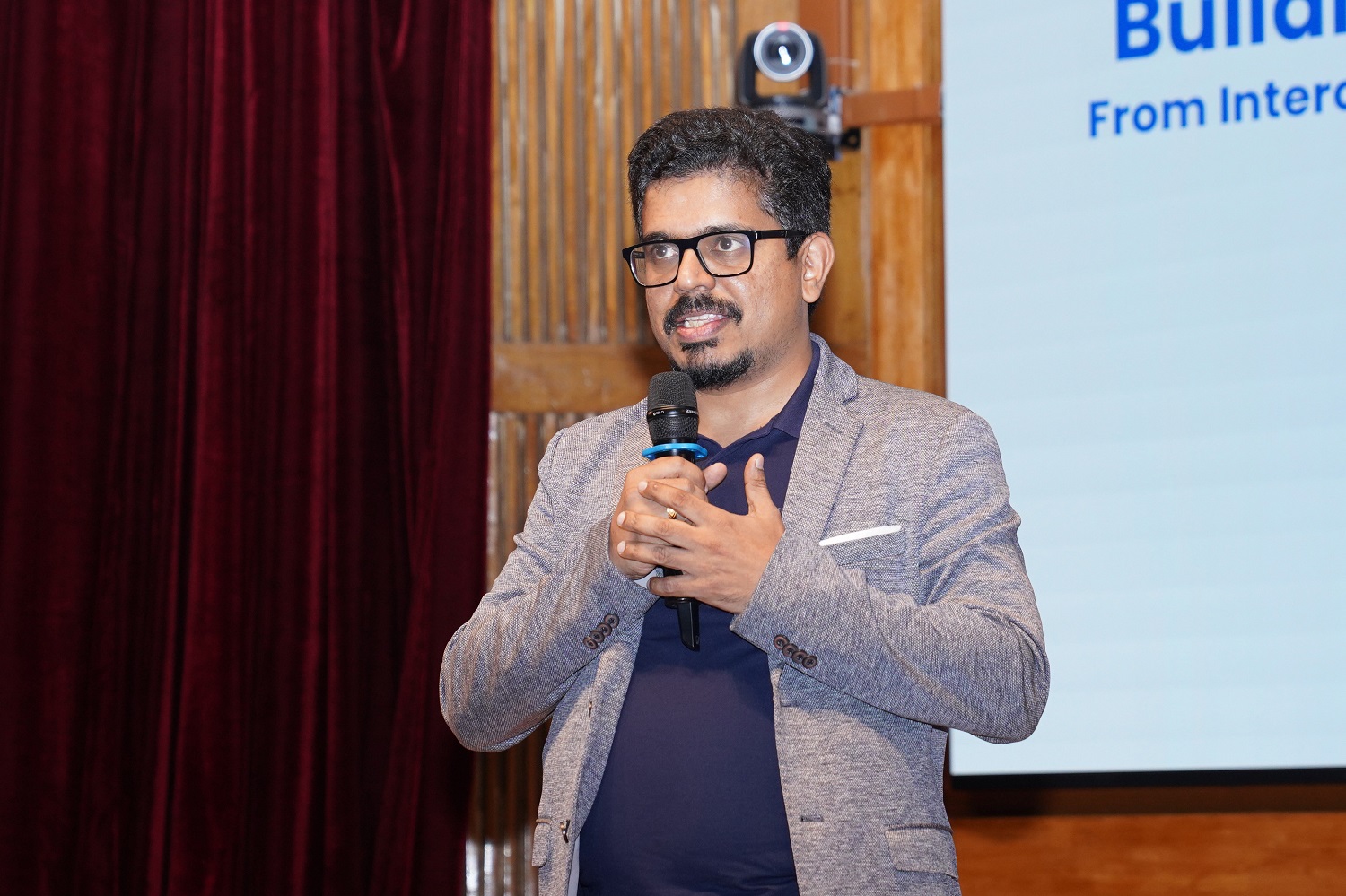 Speaking on ‘Building India’s Digital Future – From Interoperable Commerce to the Digital Energy Grid’ was Sujith Nair, CEO, FIDE; Co-Creator, Beckn Protocol.