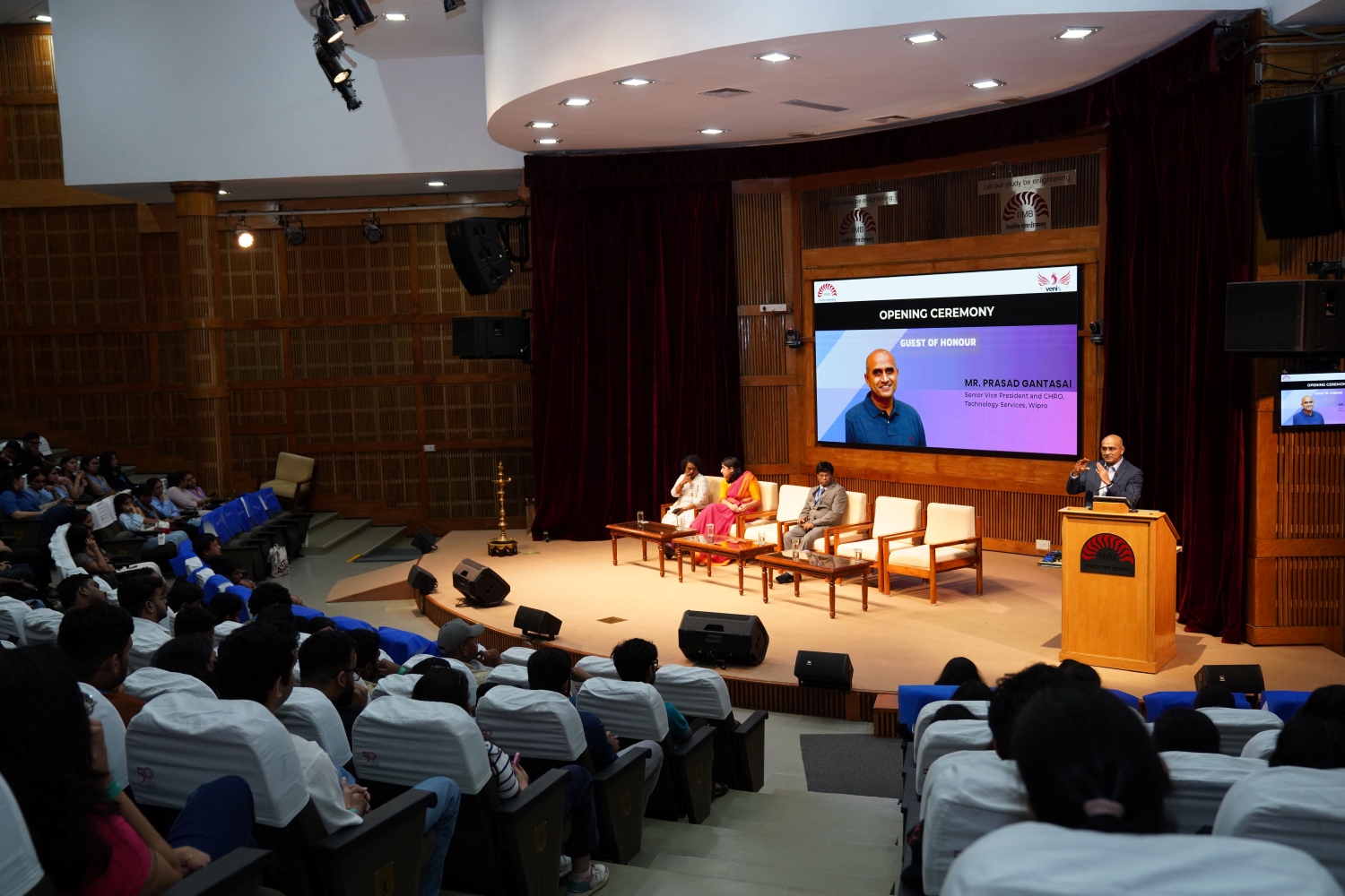 Mr. Prasad Gantasai, Senior Vice President and CHRO – Technology Services, Wipro, Guest of Honour, left the room with four questions worth sitting with, on directing AI, solving messy problems, owning outcomes, and earning trust.