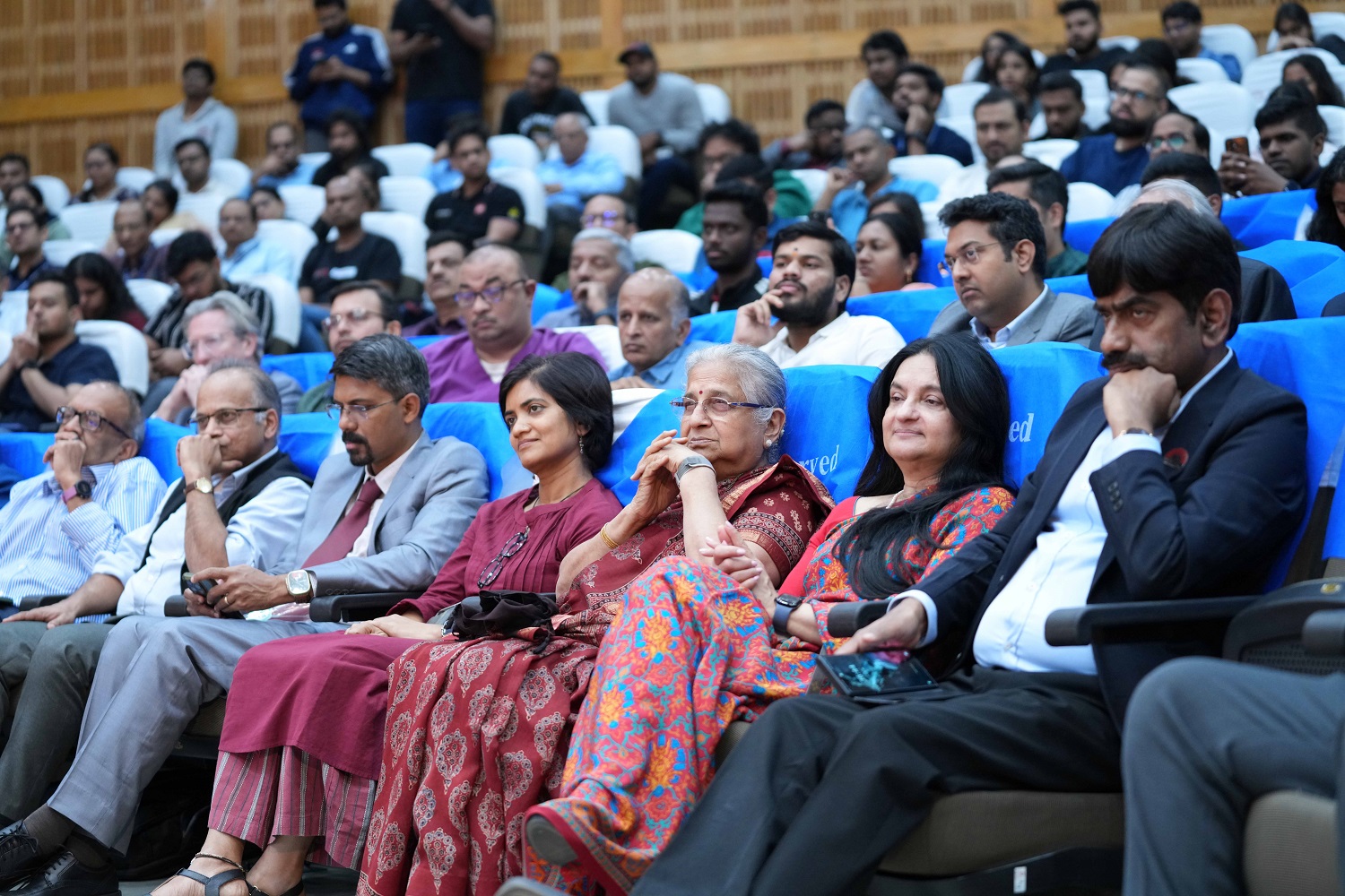 A section of the audience during the fireside chat on 30th January 2026, at IIM Bangalore.