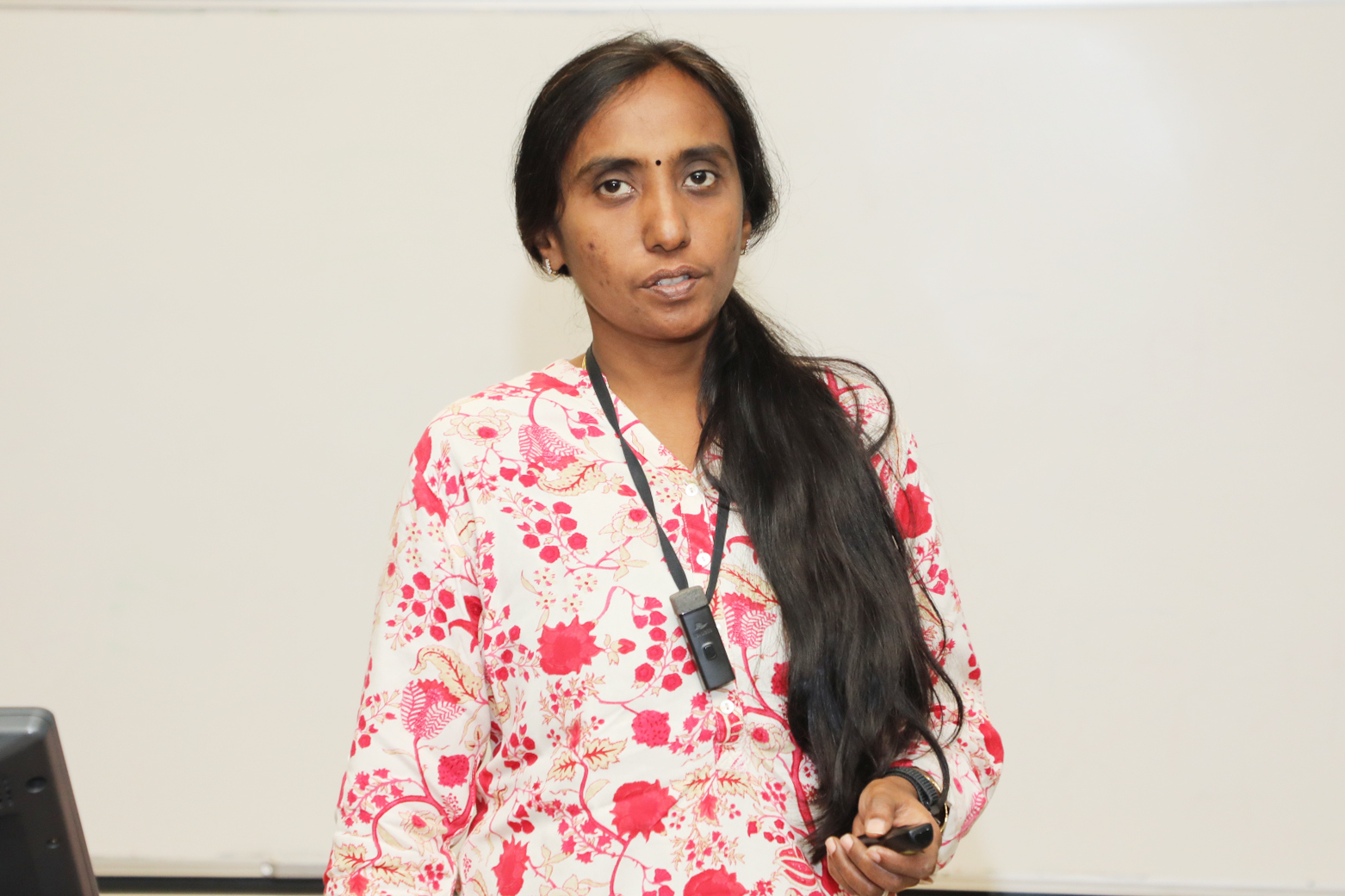 Padmapriya Mohankumar, Engineering Manager-Machine Learning, PayPal, spoke on 'Privacy-preserving AI' at WiDS Bengaluru Conference.