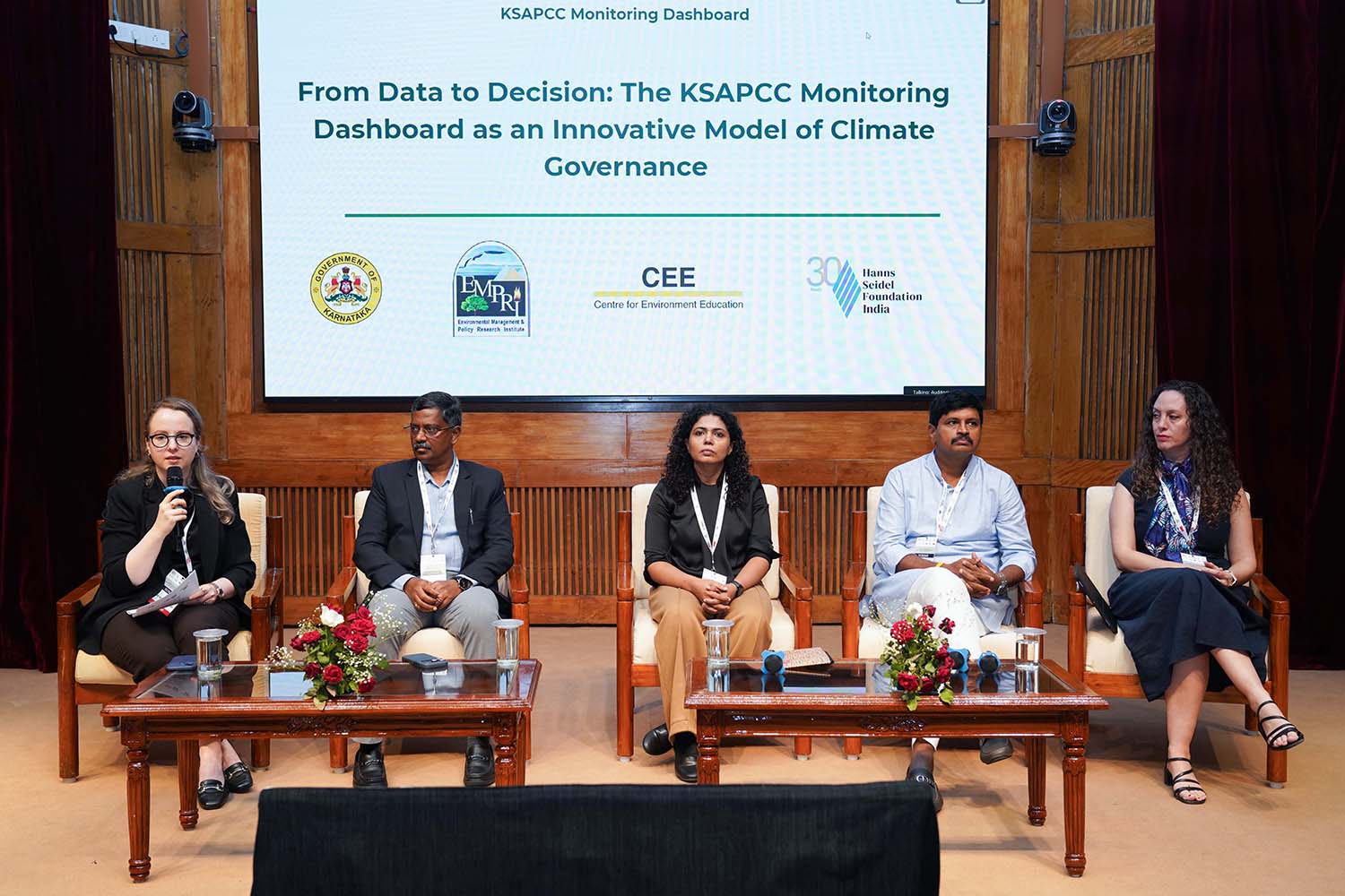 A glimpse from the second panel on ‘Rethinking Climate Federalism: Rewiring Policy, Practice, and Innovation for Local Action’.