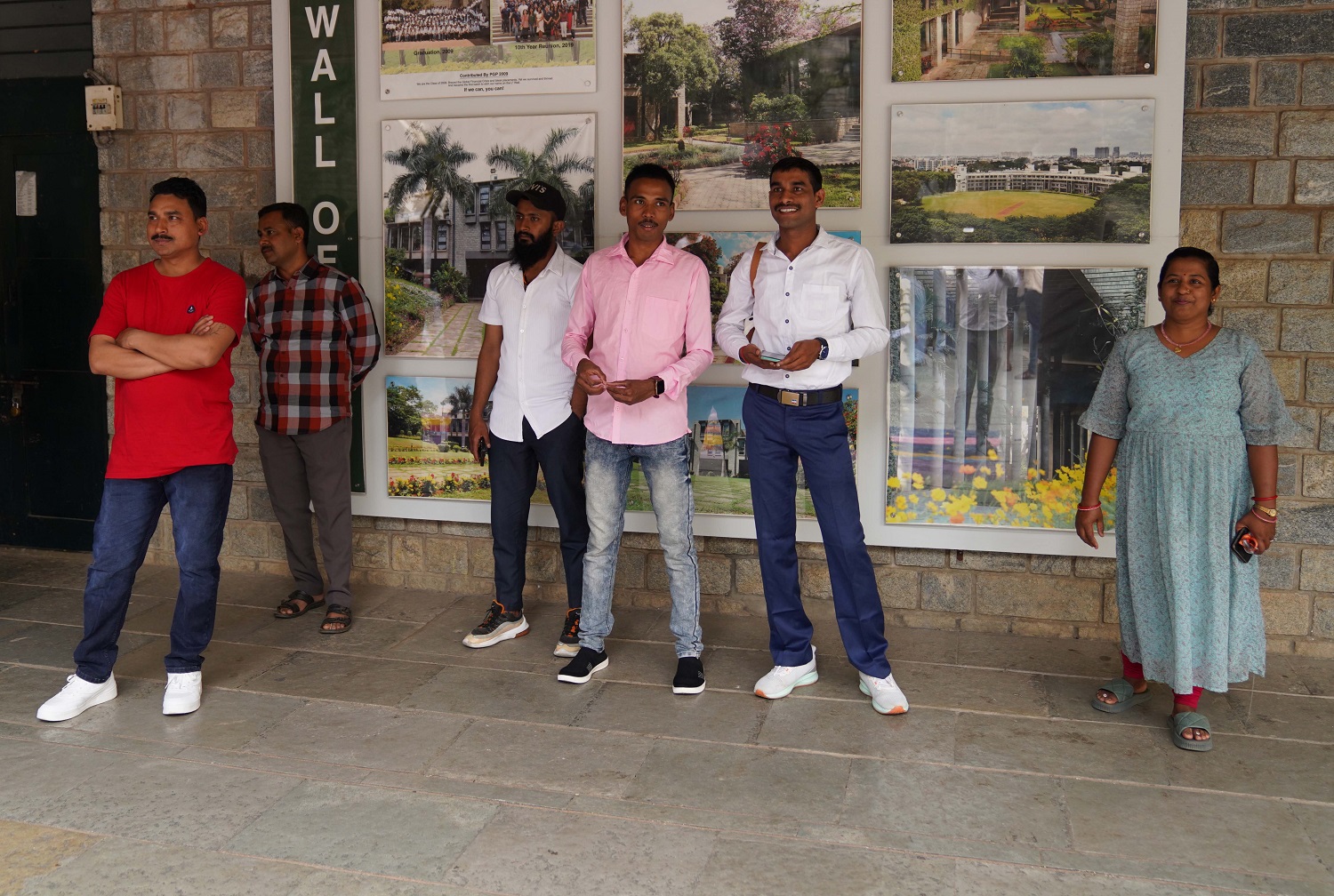 Parents and non-staff members of IIM Bangalore cheer on and encourage their children as they participate in the Guru Nanak Jayanti celebration.