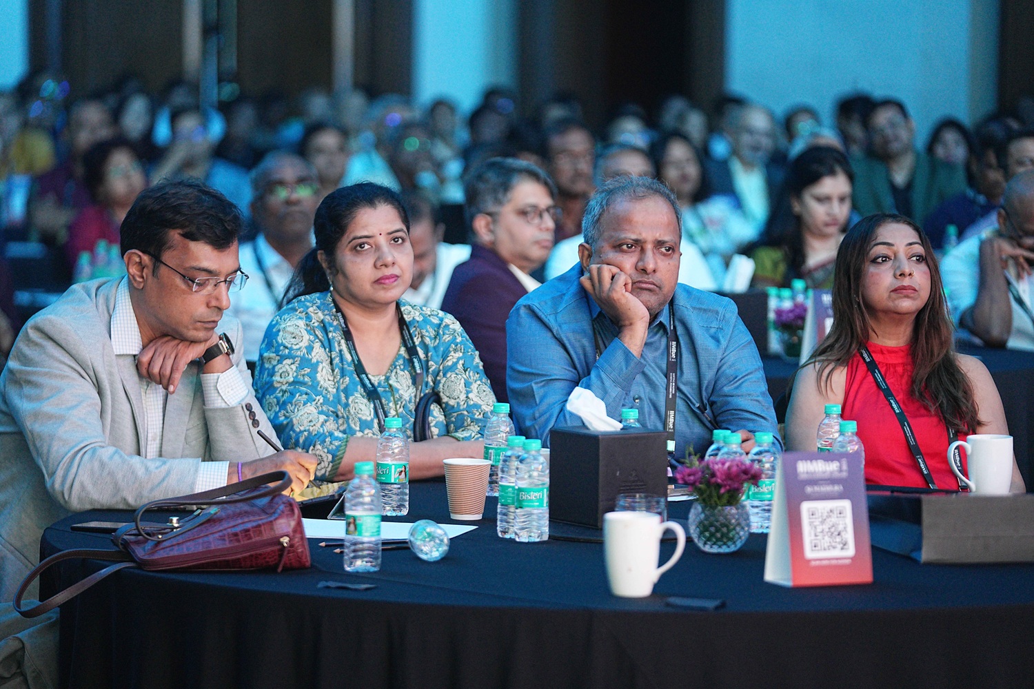 Snapshots of the audience from Day 2 of IIMBue 2025.