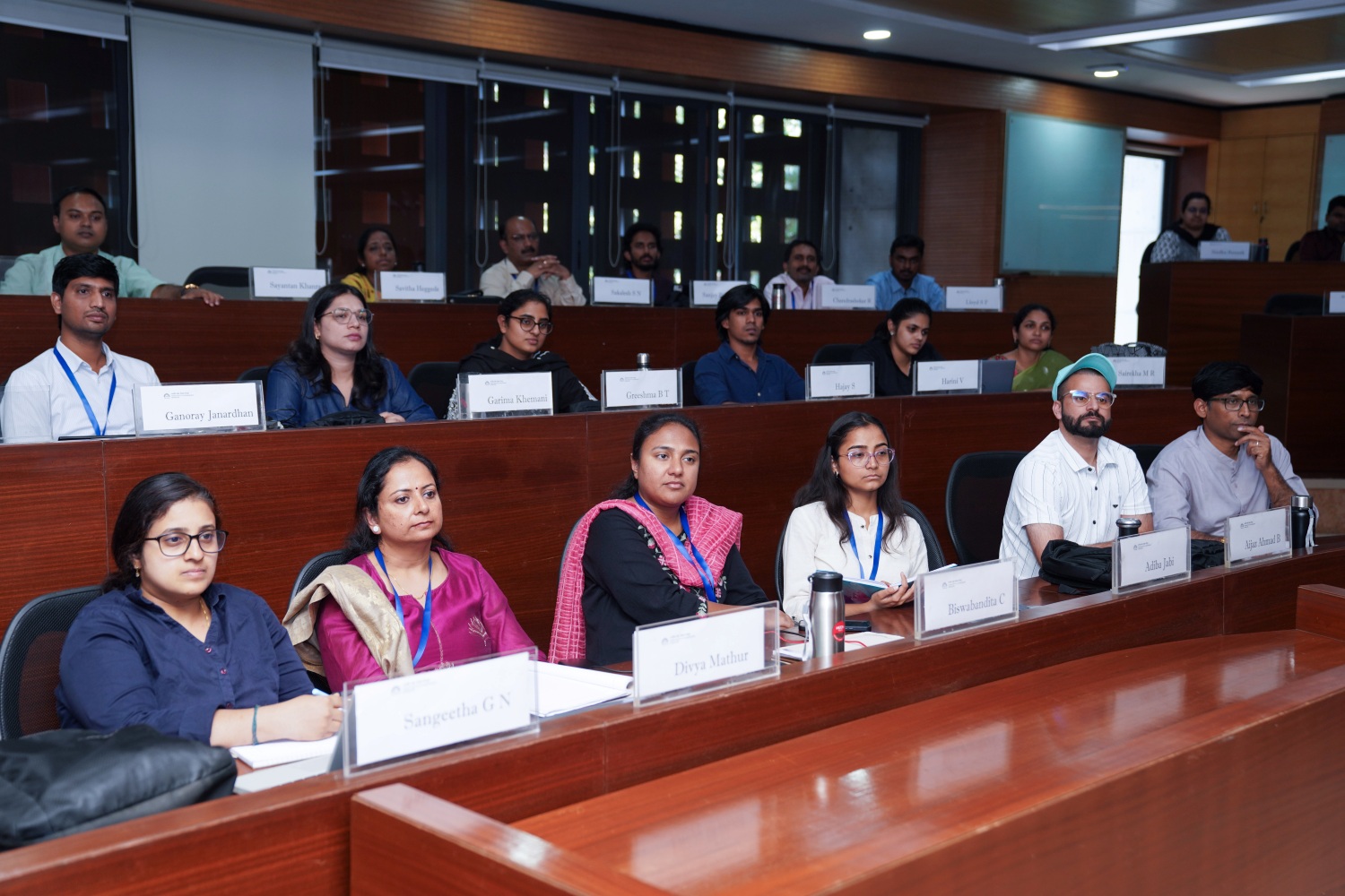 A snapshot of the participants at the workshop.