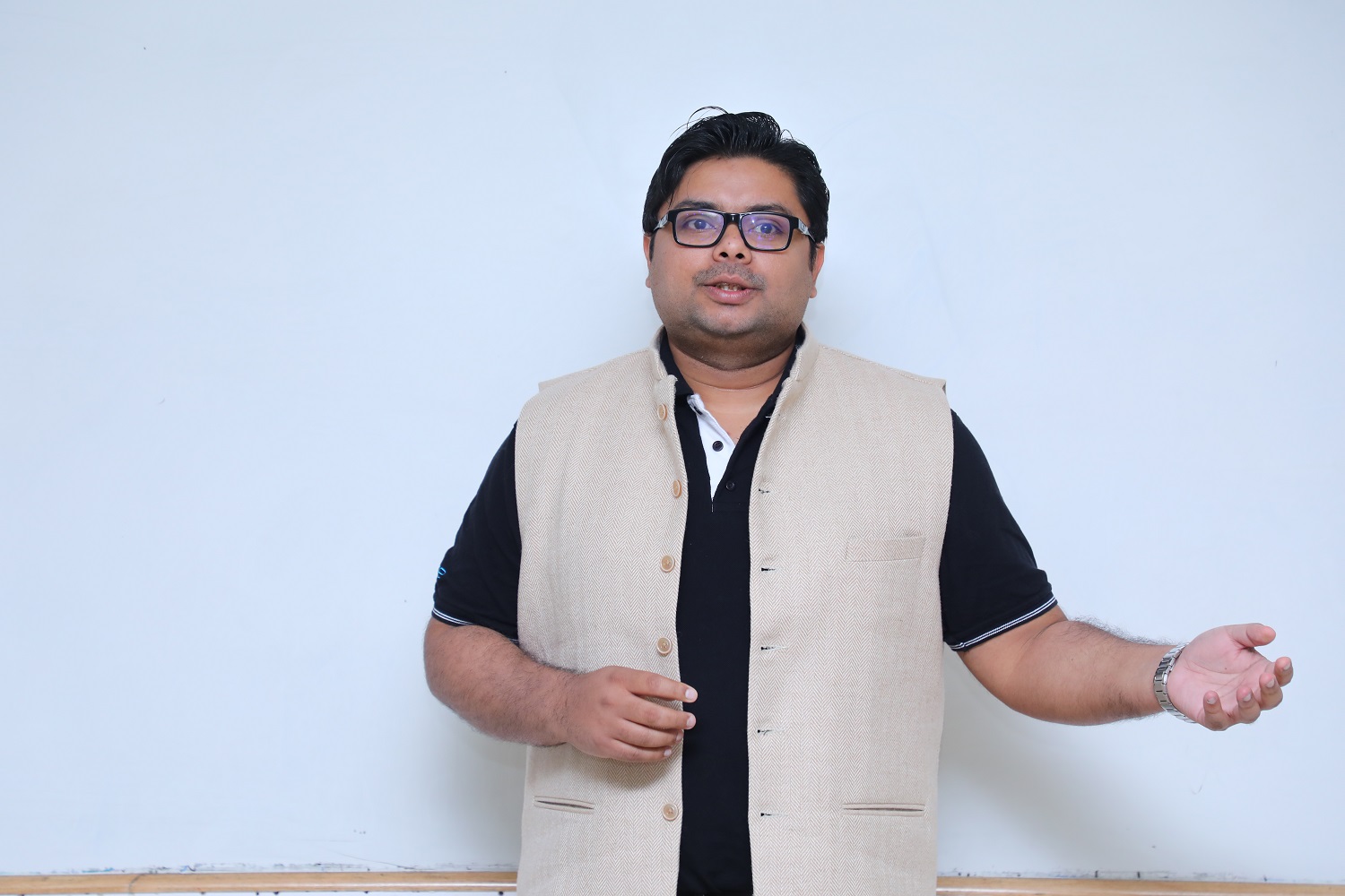 Sourav Mazumdar, AI Practice Lead & Senior Manager, Affine Analytics, speaks on ‘Analytics Transformation through AI’, at the second edition of Spectra, organized by the Analytics Society, a club of the two-year MBA programme at IIM Bangalore, on December 22, 2019.
