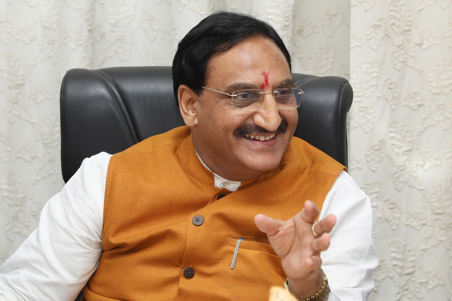 Dr. Ramesh Pokhriyal, Union Minister of Human Resource Development, speaks to students and faculty at IIMB on July 20, 2019. 