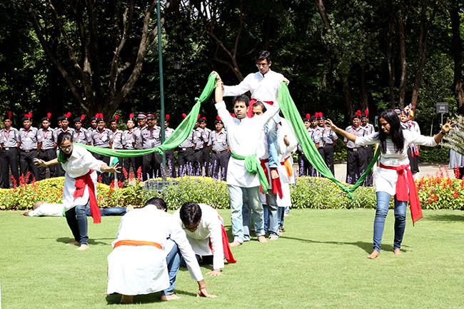 Independence Day celebrations on campus