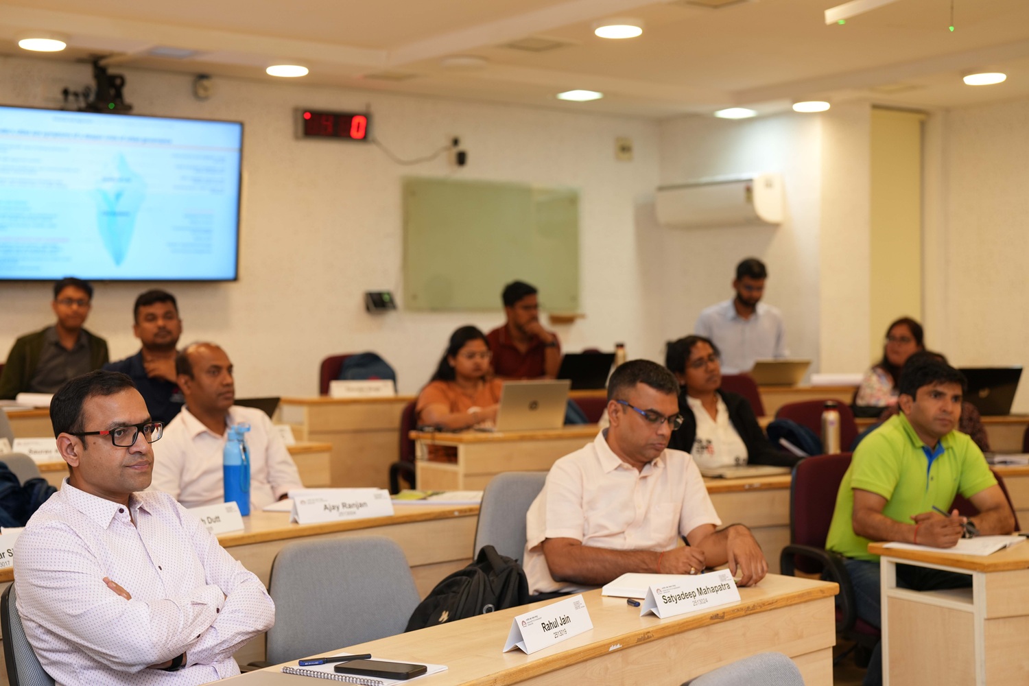 PGPPM students interacting during the session, ‘XVI Finance Commission: What It Means for India’s Cities’.