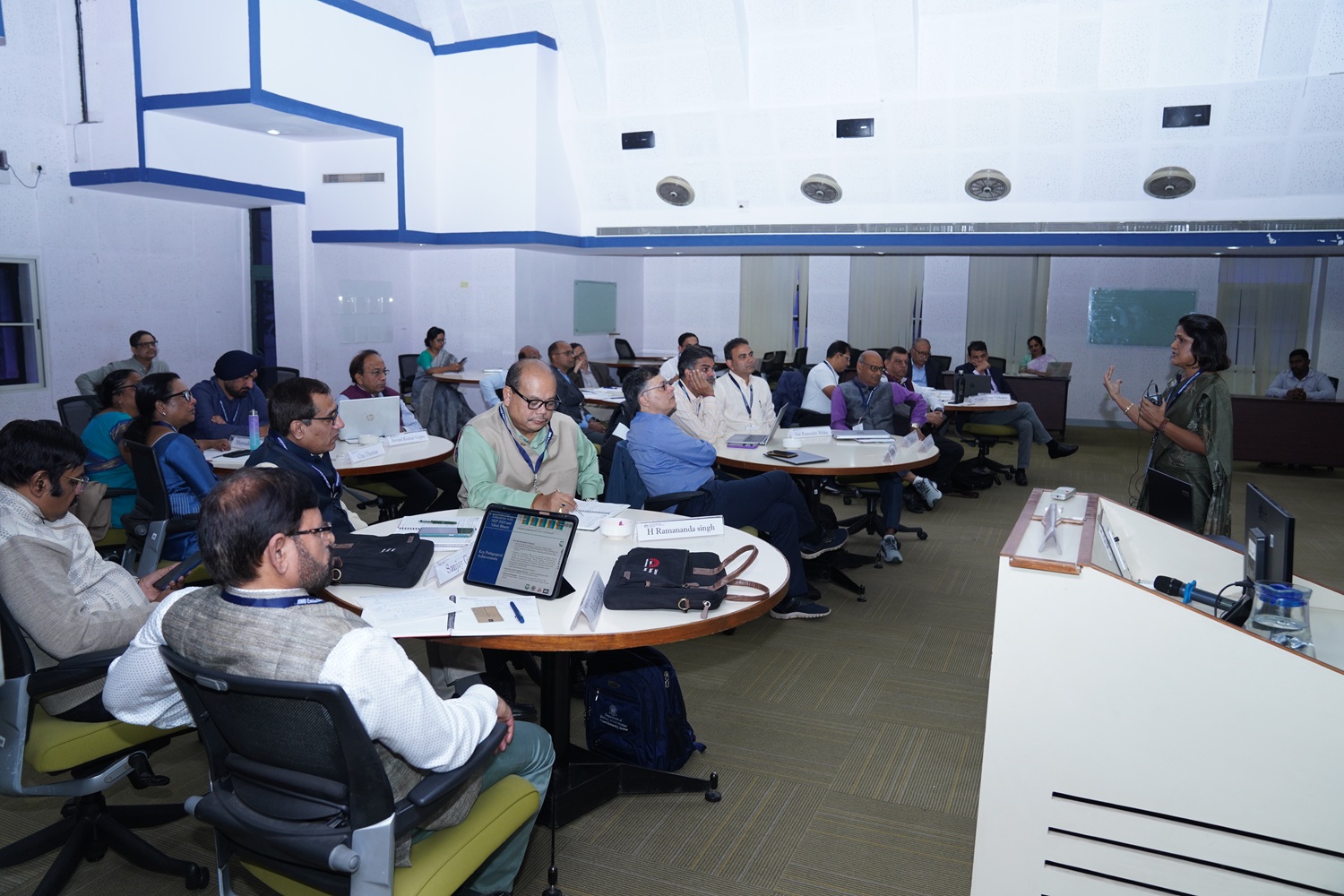 Presentations by ALP participants formed part of the programme.