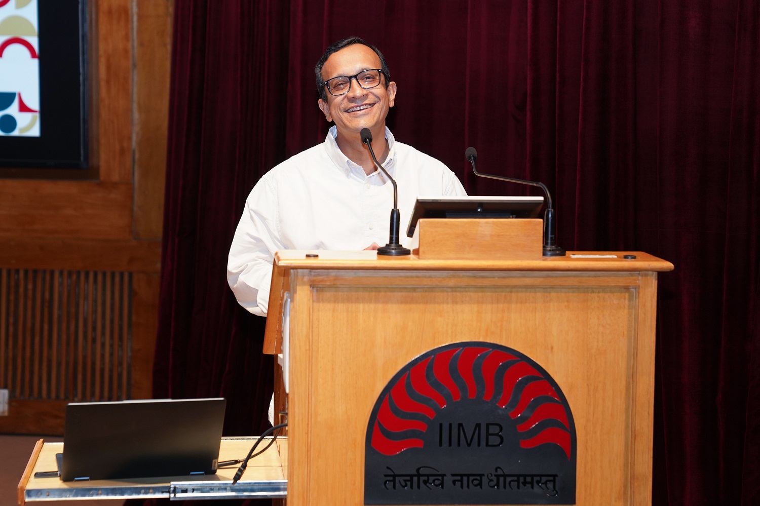 Delivering the Chairperson’s Address, Prof. Ashis Mishra, Marketing area, welcomed the gathering and reflected on the programme’s 27-year legacy.