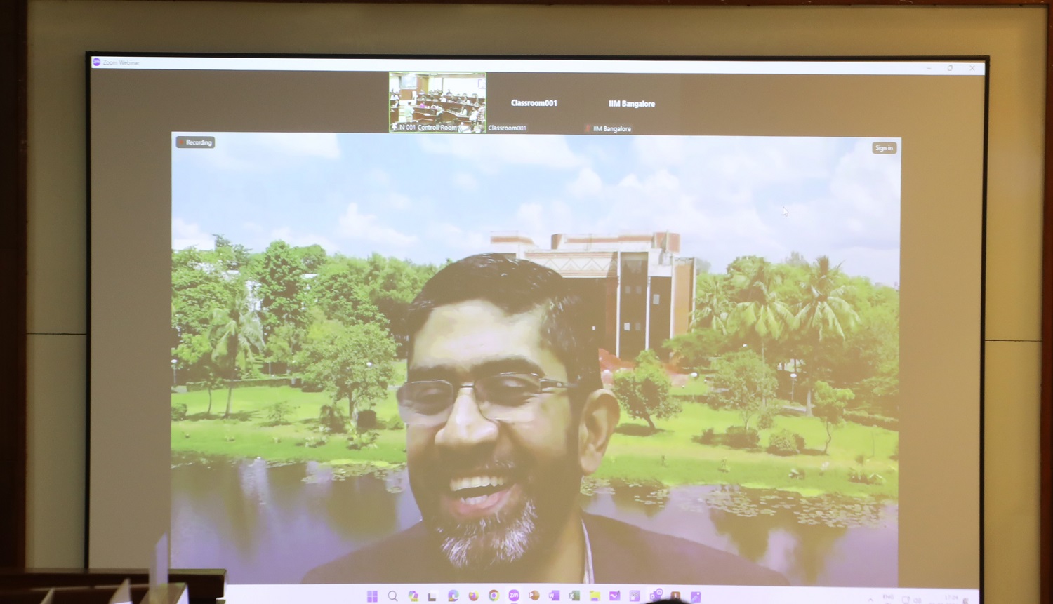 Prof. Balram Avittathur from the Operations Management Group at IIM Calcutta delivered the second keynote address virtually on 'Managing the research and teaching challenges in an academic career' at the IMR Doctoral Conference (IMRDC).
