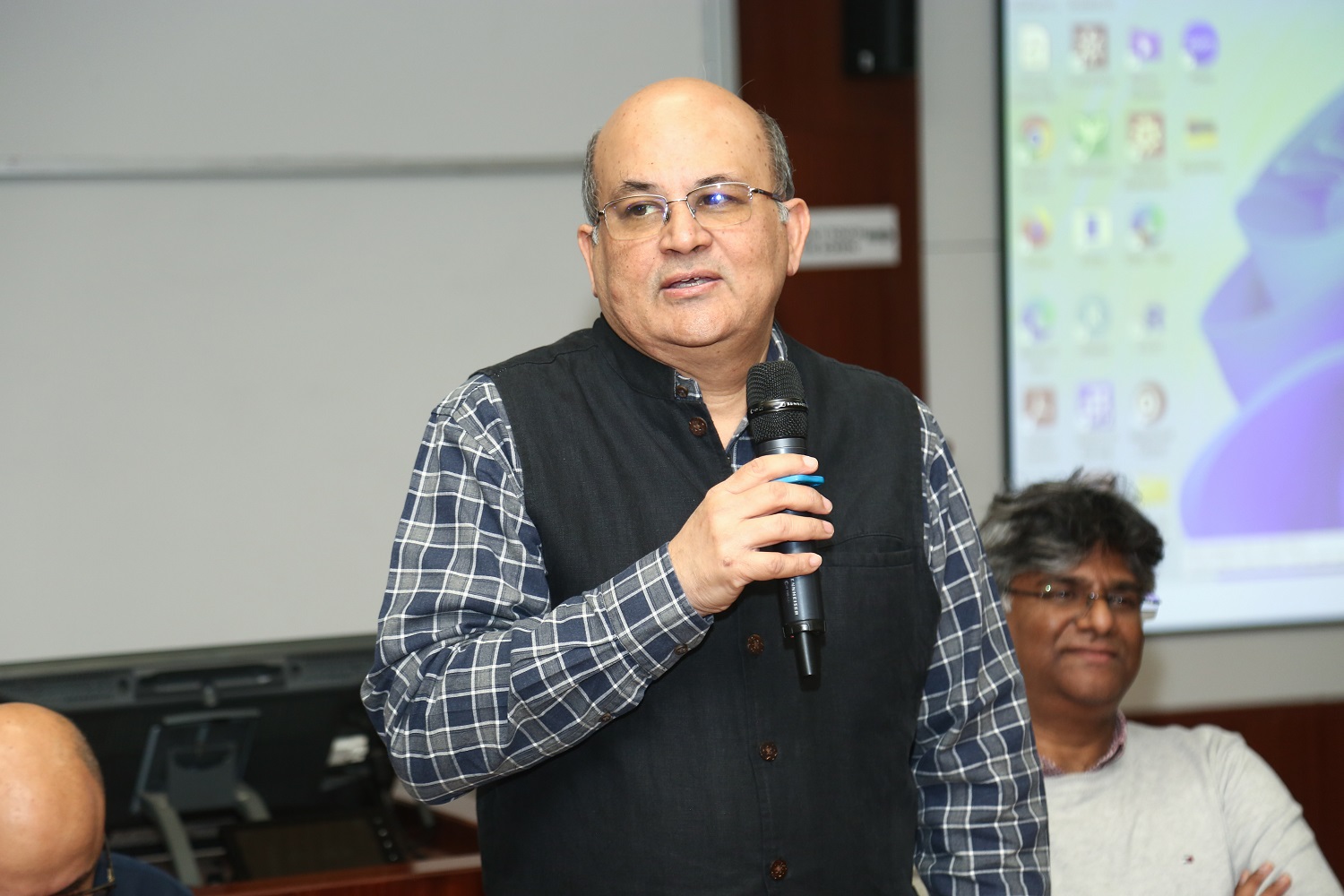 Prof. Rishikesha T Krishnan, Director, IIMB, spoke at the conference. 