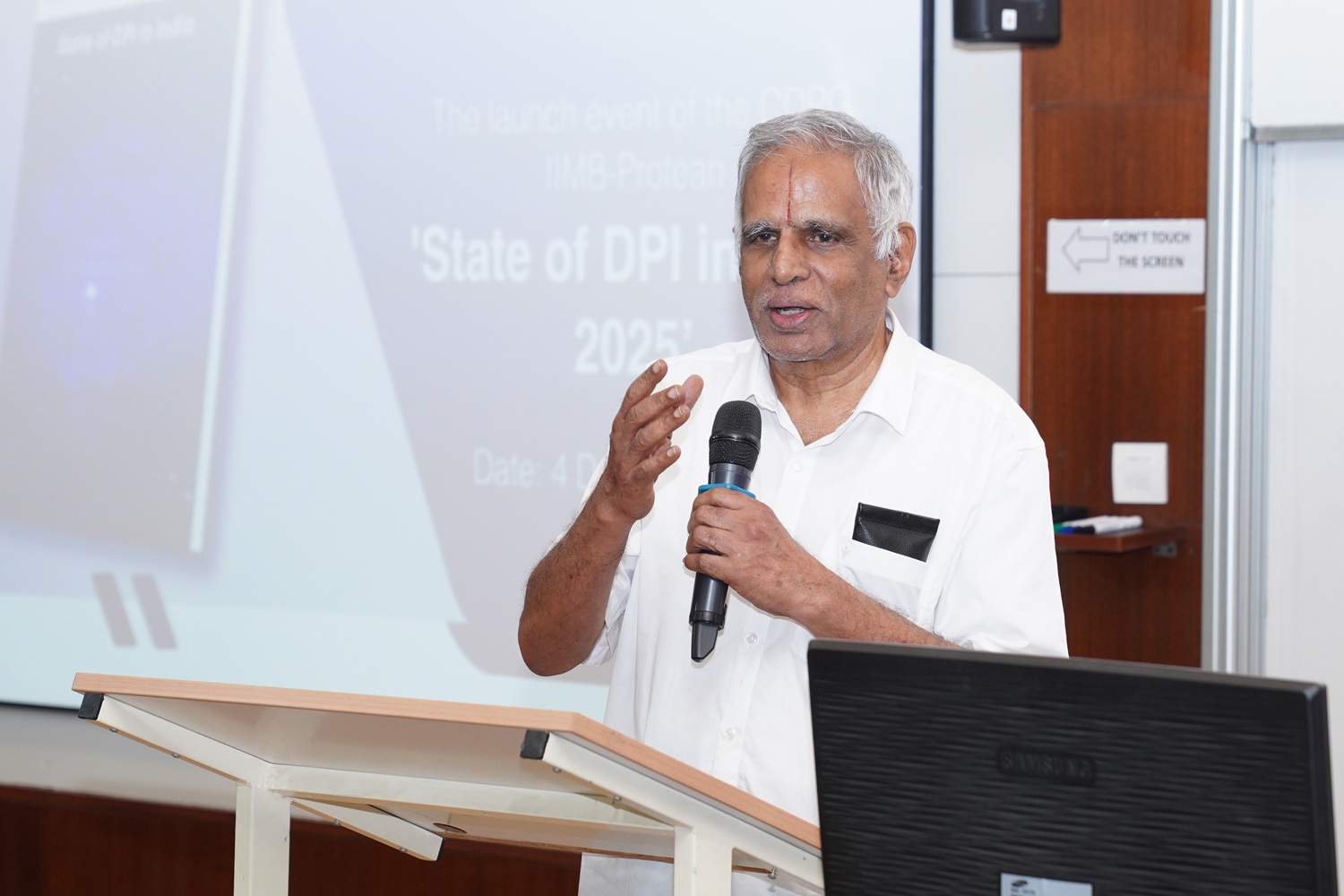 Prof. S Sadagopan, Former Director, IIITB, urged that this pioneering research initiative become a standard citation for the conversations pertaining to DPI for years to come.