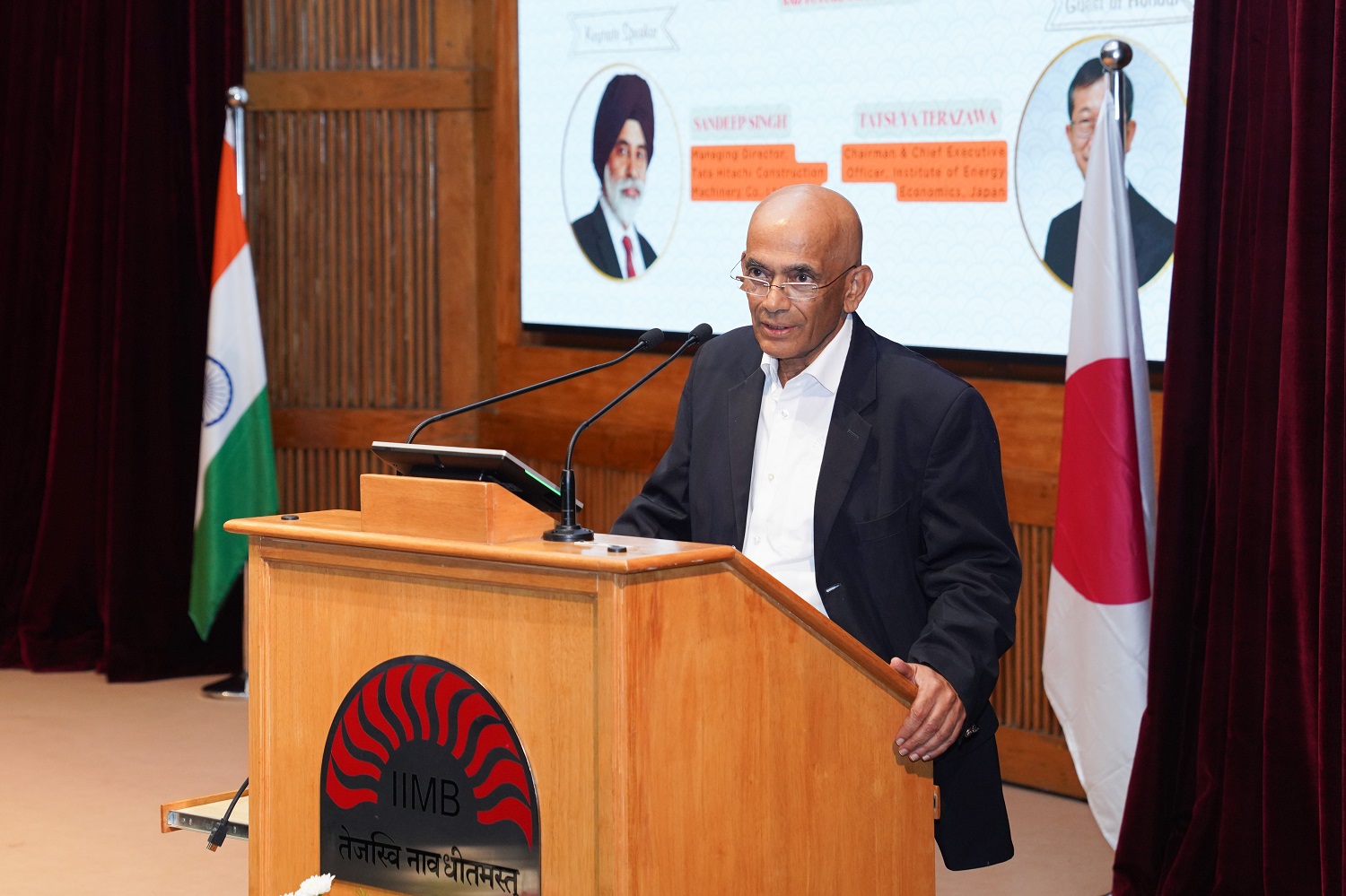 Mr. Saideep Rathnam, COO, MIJSC, drew on the symbolism of Hachiko to emphasize balance, resilience, and loyalty as guiding values in the Centre’s 8th year.