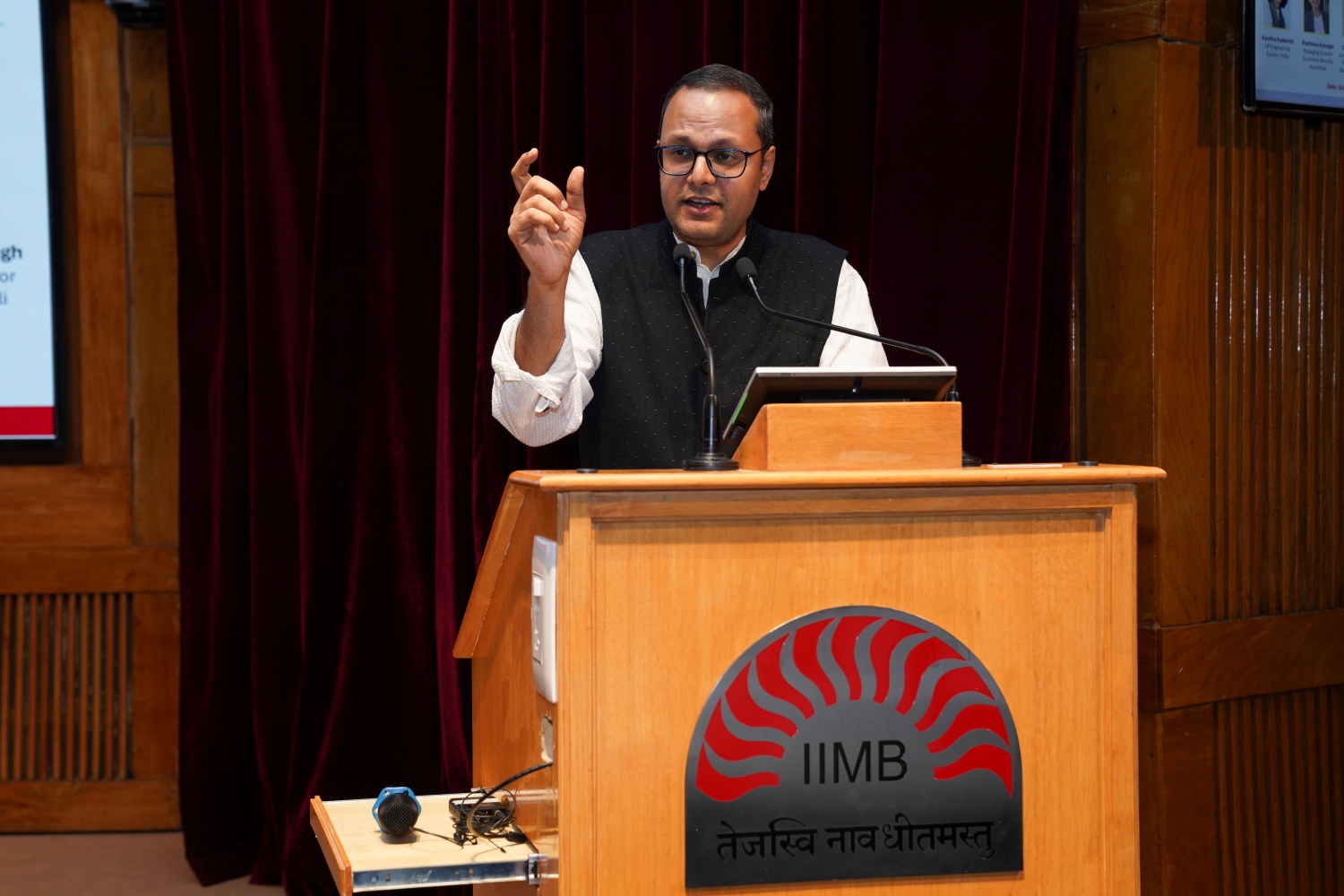 Prof. Shankhadeep Banerjee, Chairperson, Information Systems and IT Facilitation Committee, IIMB, in his inaugural address, explains how cybersecurity has evolved from protecting systems to protecting people in the era of AI-enabled threats.