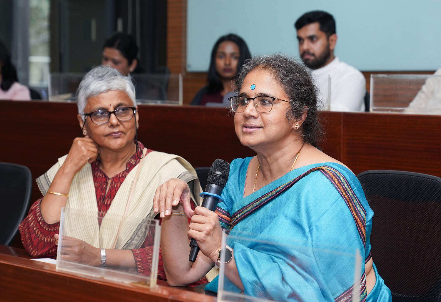 Prof. Vasanthi Srinivasan shared how Prof. N. Balasubramanian introduced her to the field of corporate governance and sustainability.