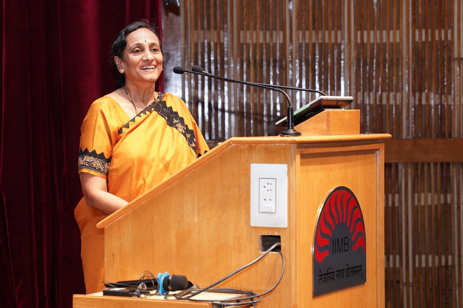 Prof. Padmini Srinivasan, Chairperson of the CCGS, welcomed participants and set the context for the Conclave 2025.