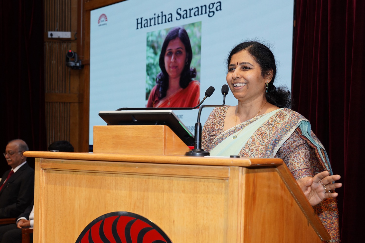 Prof. Haritha Saranga, Production & Operations Management (POM) area, and course instructor for Healthcare Operations Management, encourages participants to see healthcare interventions as an antidote to overburdened medicine.