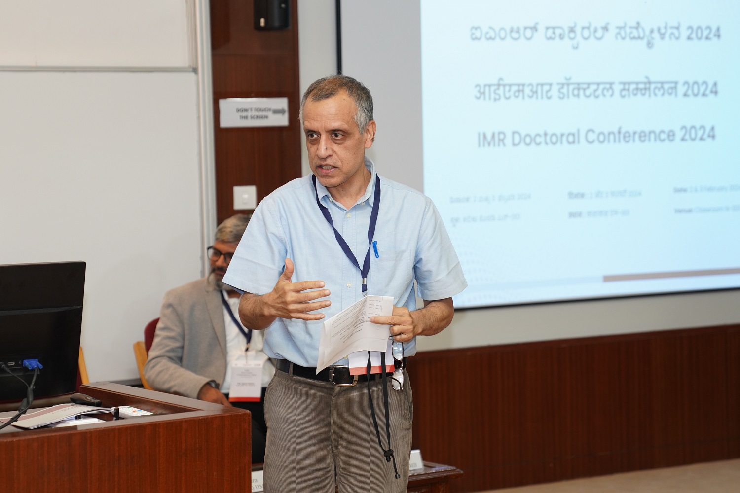 Professor Jishnu Hazra, the Editor-in-Chief of IIMB Management Review, concluded the event by delivering the vote of thanks.