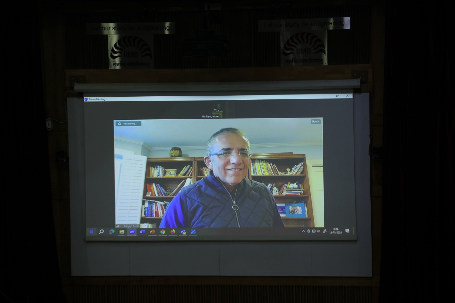 Professor Ranjay Gulati from Harvard Business School delivered the presidential address.
