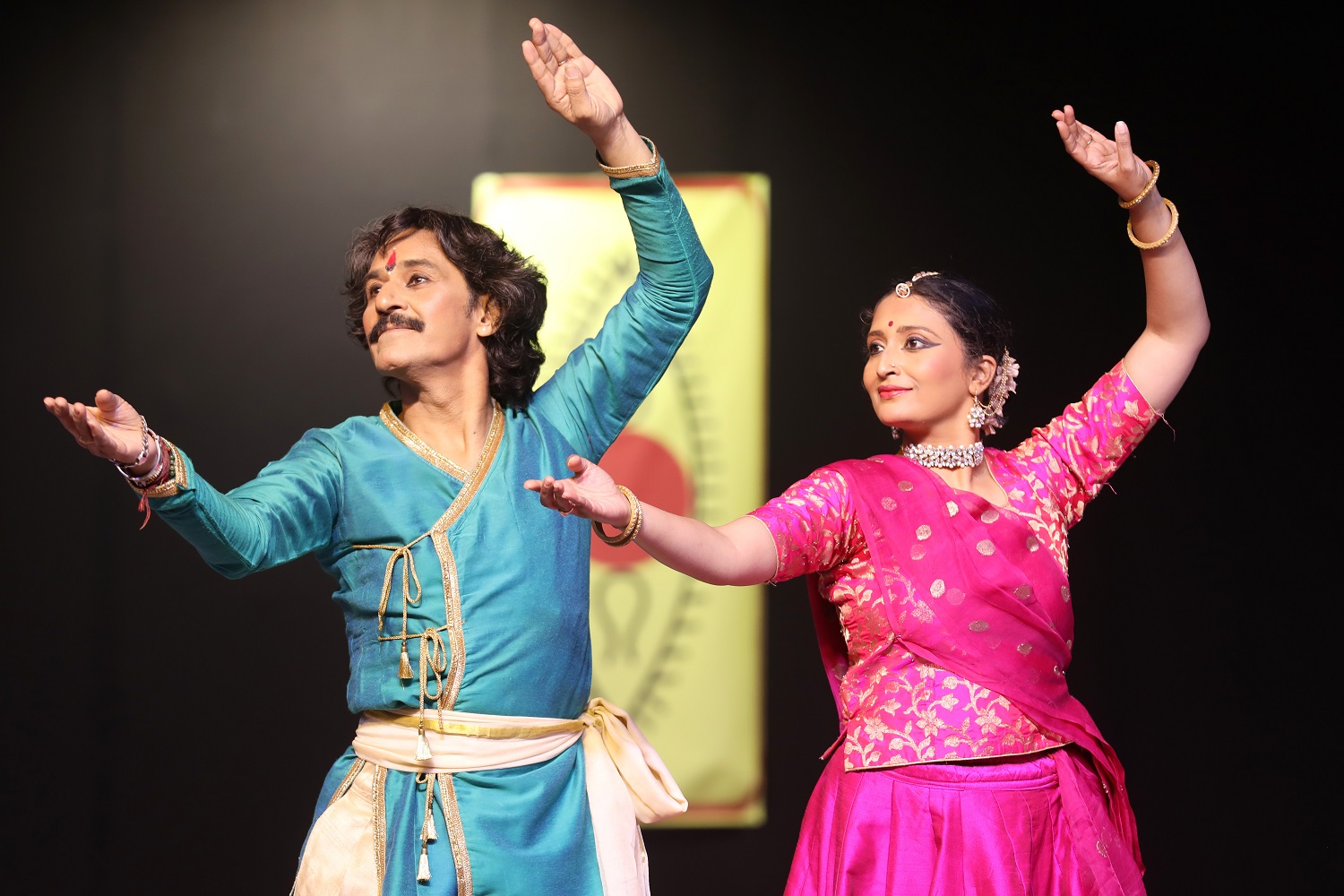 Kathak performance by Pt. Rajendra Gangani at Yamini 2023.