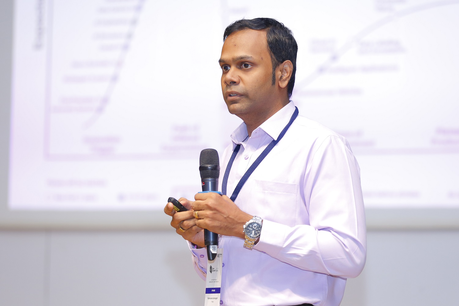 Ramkumar Arumugam, Principal Product Manager, Swiggy, spoke on “Discovery and Delivery through Product IntelliGenAI framework”.