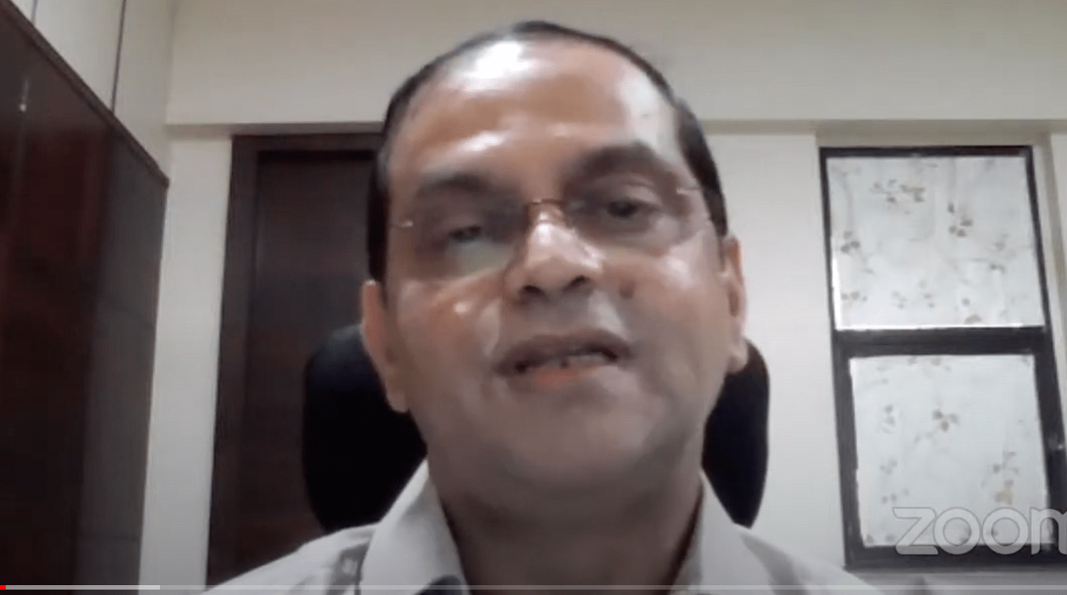 Ravi Varanasi, Chief Business Officer, National Stock Exchange, speaks on ‘Evolution of Market Infrastructure in the Securities Market’ at the World Investor Week 2020 on November 24, 2020.