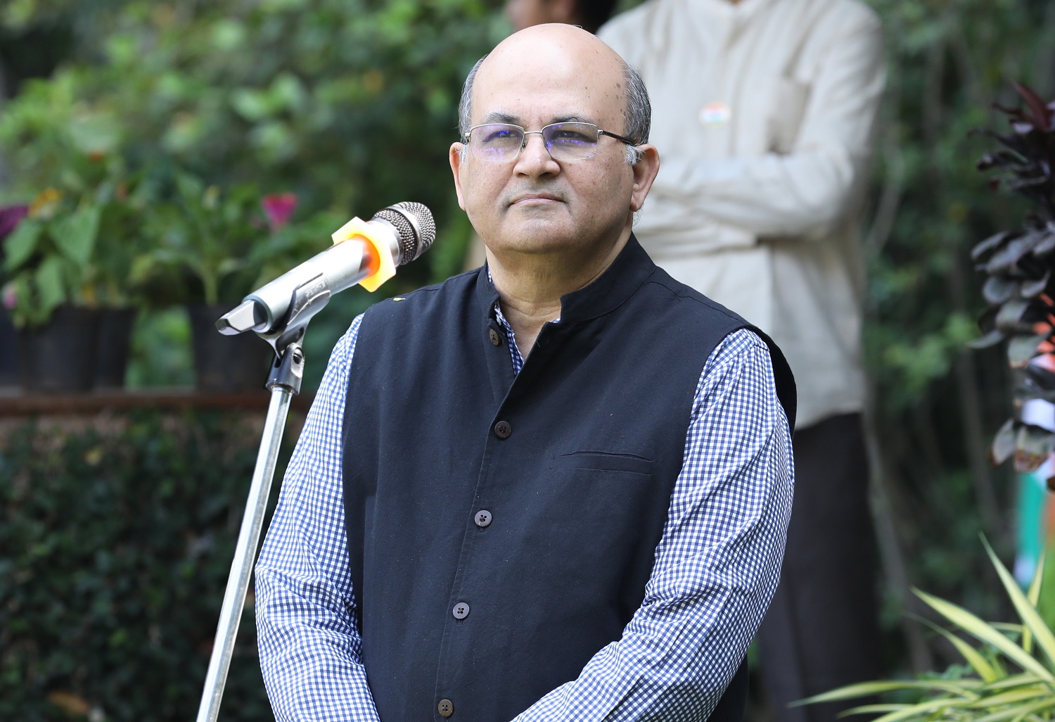 Professor Rishikesha T Krishnan, Director, IIMB, addressed the IIMB community, providing a brief overview of IIMB's Golden Jubilee celebration. 