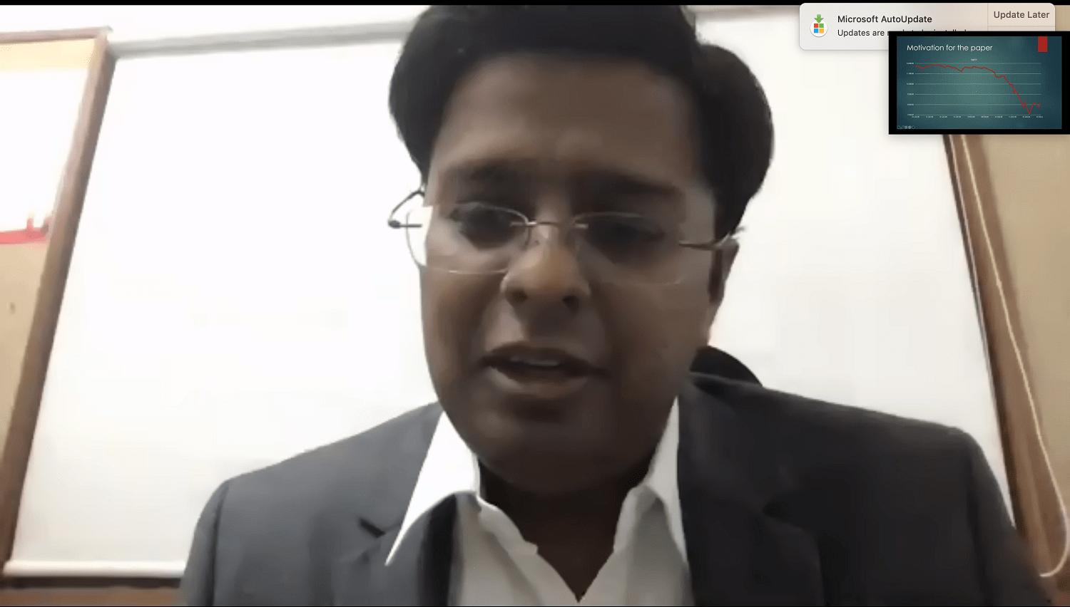 Shobhit Aggarwal, Assistant Professor, Finance & Accounting, IIM Udaipur, speaks on ‘What caused global stock market meltdown during the COVID pandemic – Lockdown stringency or investor panic?’ on November 24, 2020.