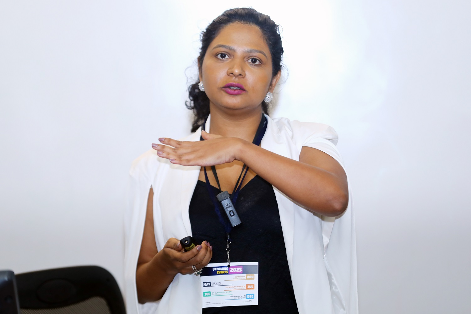 Shrutika Poyrekar, VP Lead Data Scientist Fraud & Operations, IDFC FIRST Bank, spoke on 'A ML System/Design overview for Loan Application fraud framework' at WiDS Bengaluru Conference.