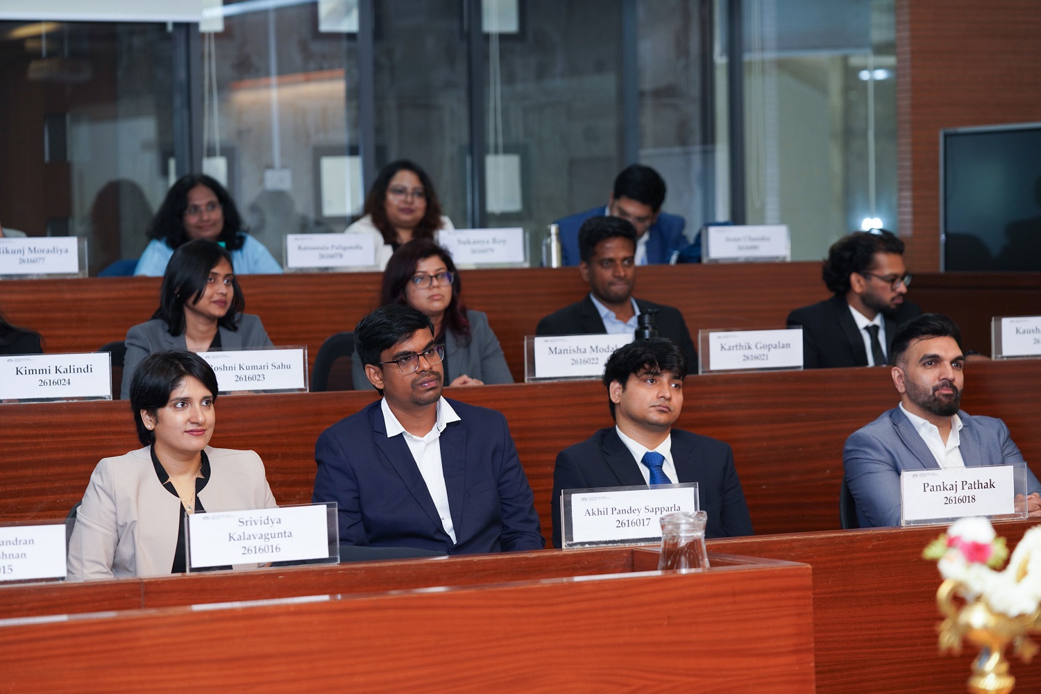 Snapshot of the audience from the inauguration ceremony for the PGPEM Class of 2026-28.