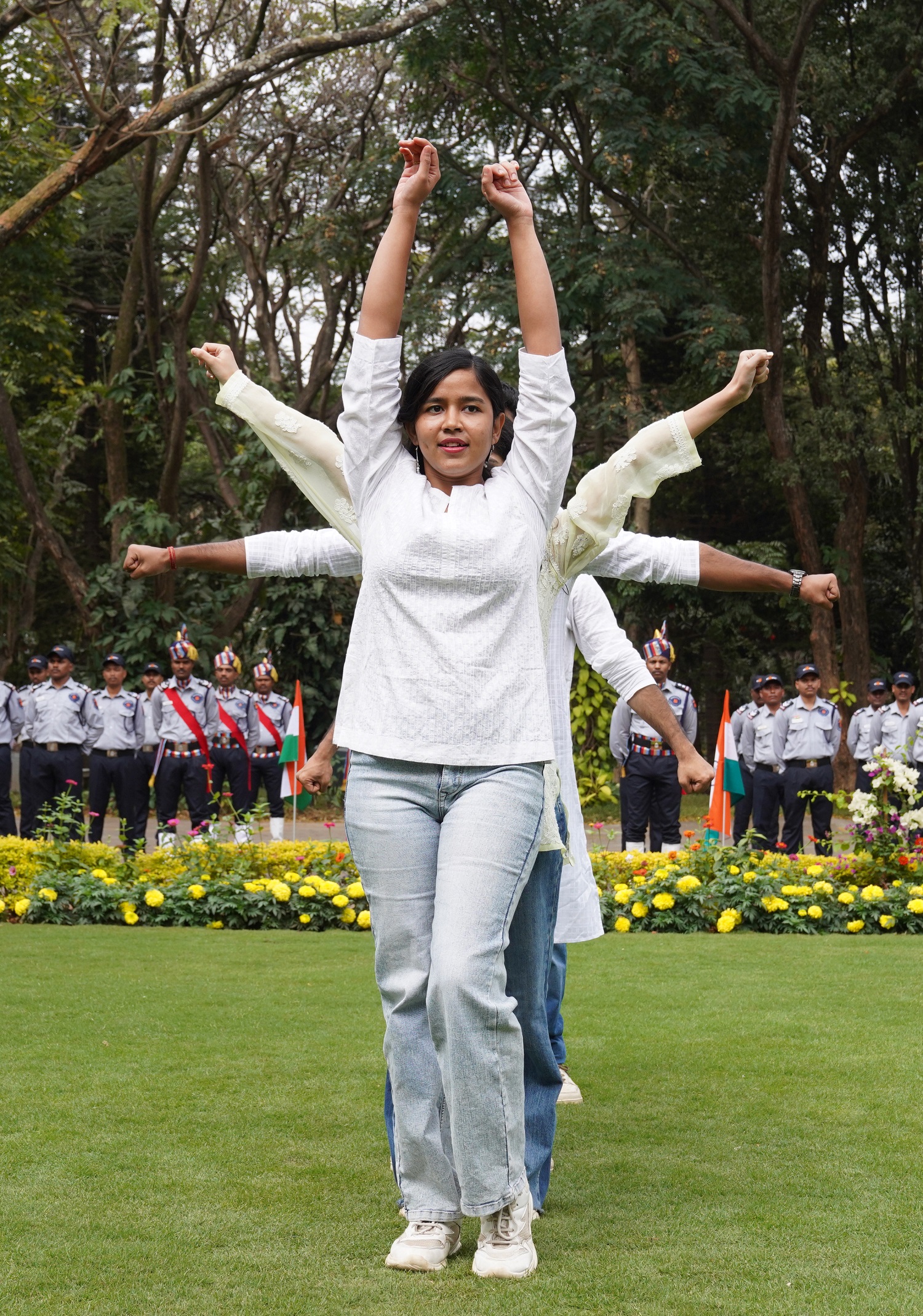A creative and energetic dance performance based on patriotic Bollywood songs, by students of ‘Taal’, the dance club of IIMB.