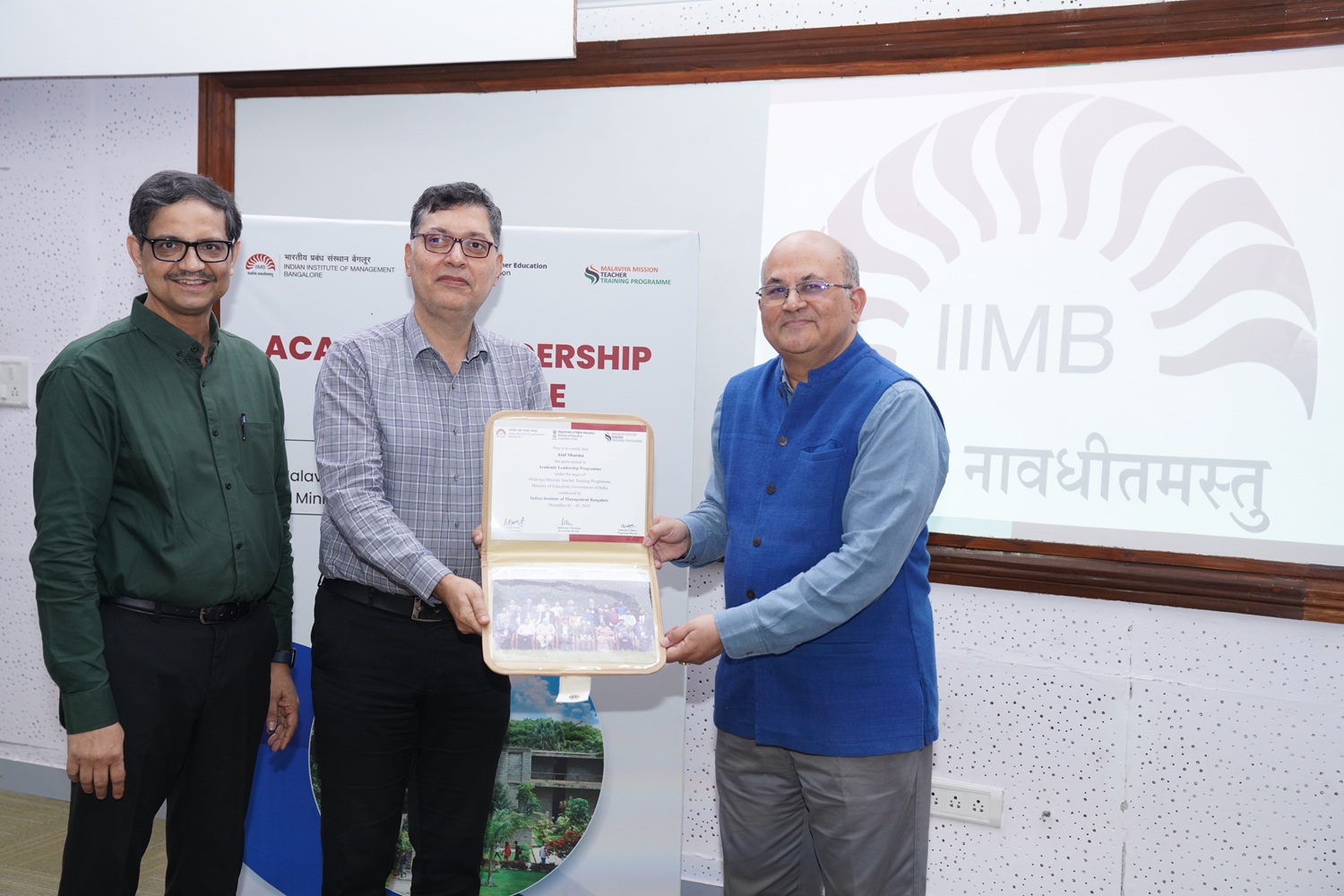 Snapshots of the Valedictory Ceremony.