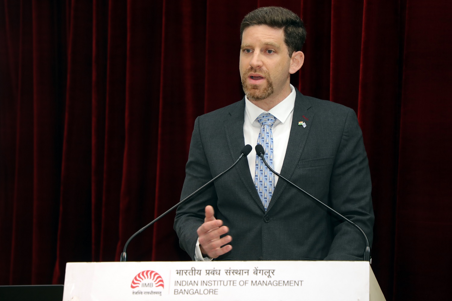 Mr. Ariel Seidman,  Deputy Consul General to South India (based in Bengaluru) at the event.