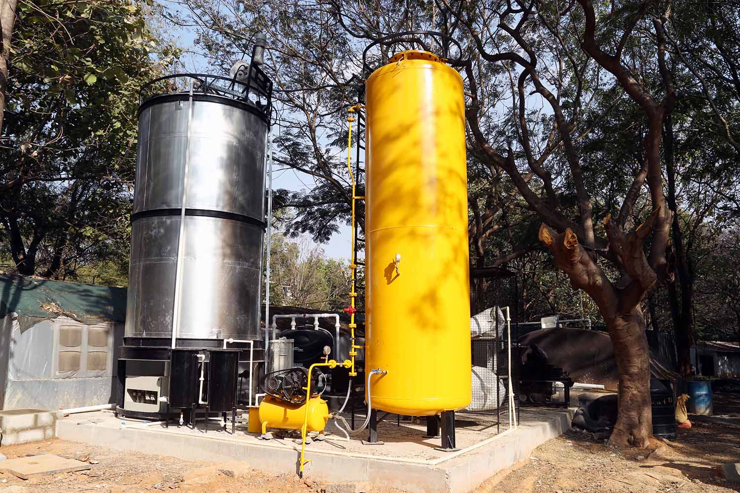 Bio Gas Plant at IIMB