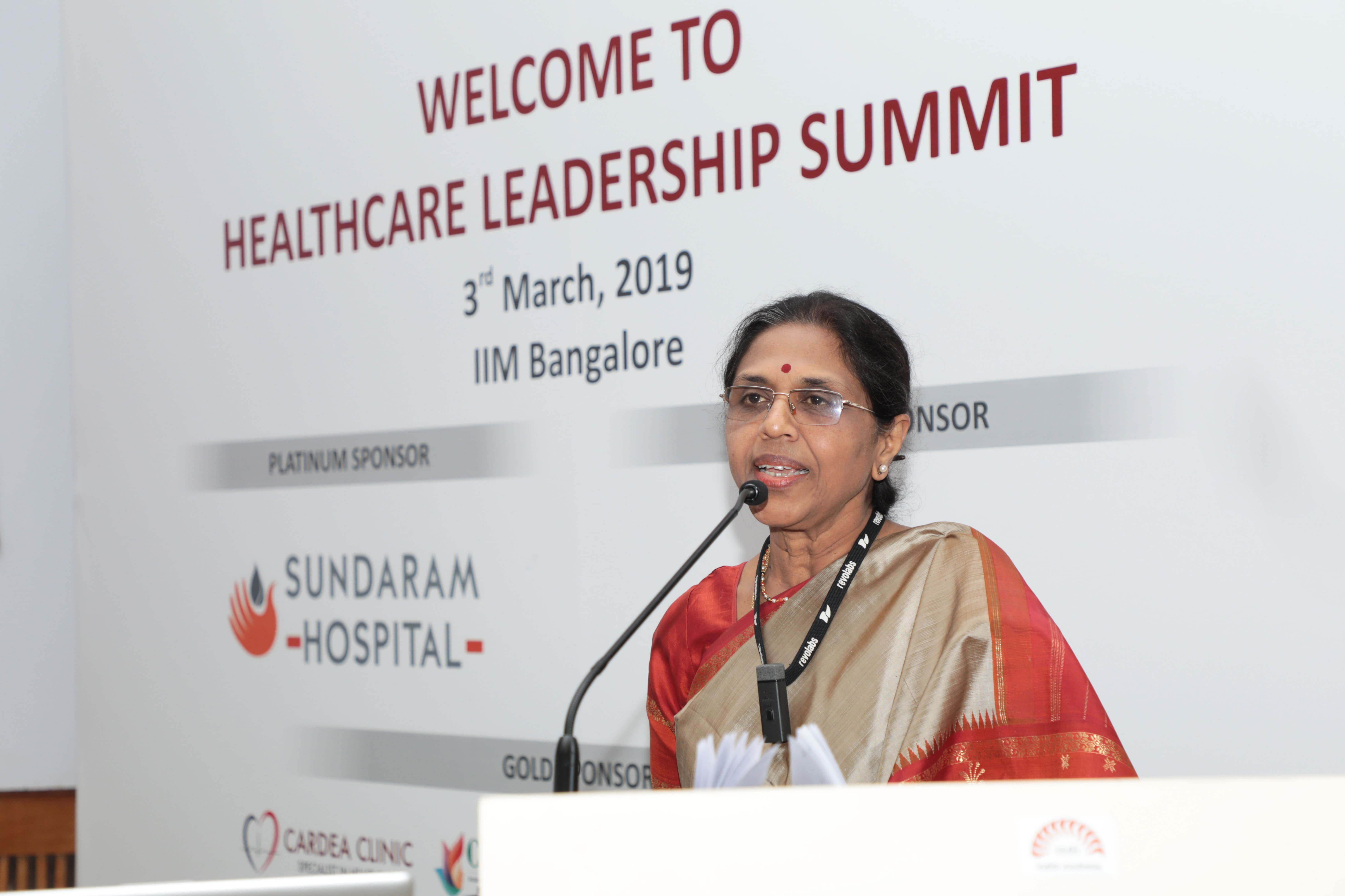 Dr. Chitra Sarkar, Dean (Research) and Professor of Pathology, AIIMS Delhi, speaks on ‘Leadership in Healthcare - Does it Demand Unique Qualities?’